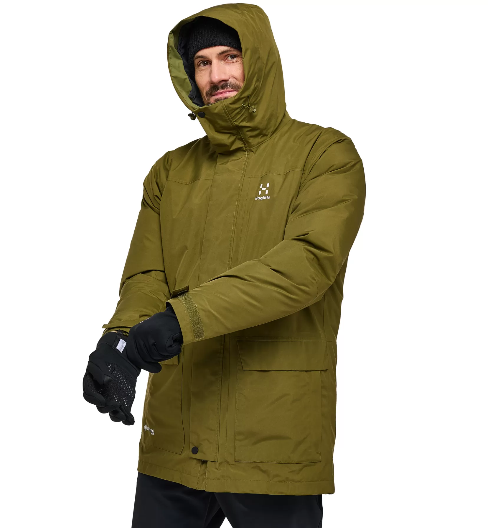 Flash Sale Haglöfs Asp 3-in-1 GTX Parka Men Olive Green