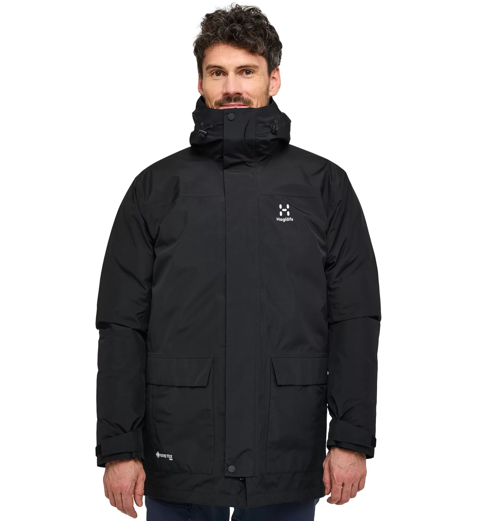Sale Haglöfs Asp 3-in-1 GTX Parka Men True Black