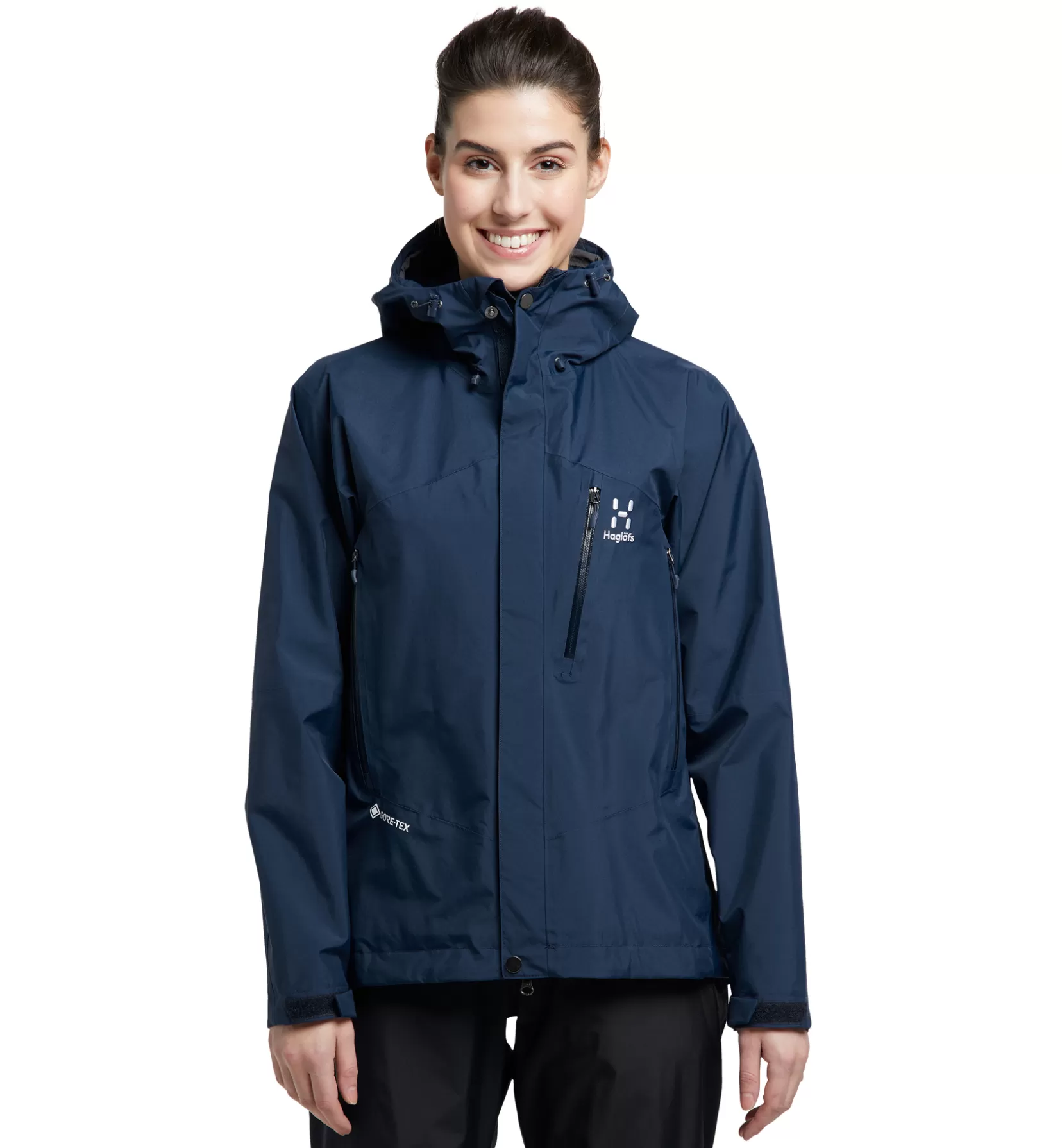 Hot Haglöfs Astral GTX Jacket Women Tarn Blue