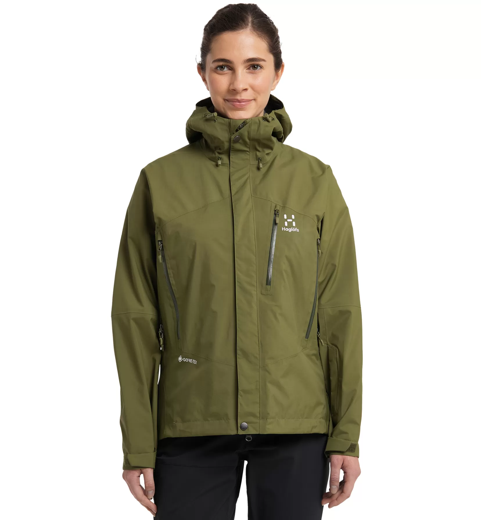 Best Haglöfs Astral GTX Jacket Women Olive Green