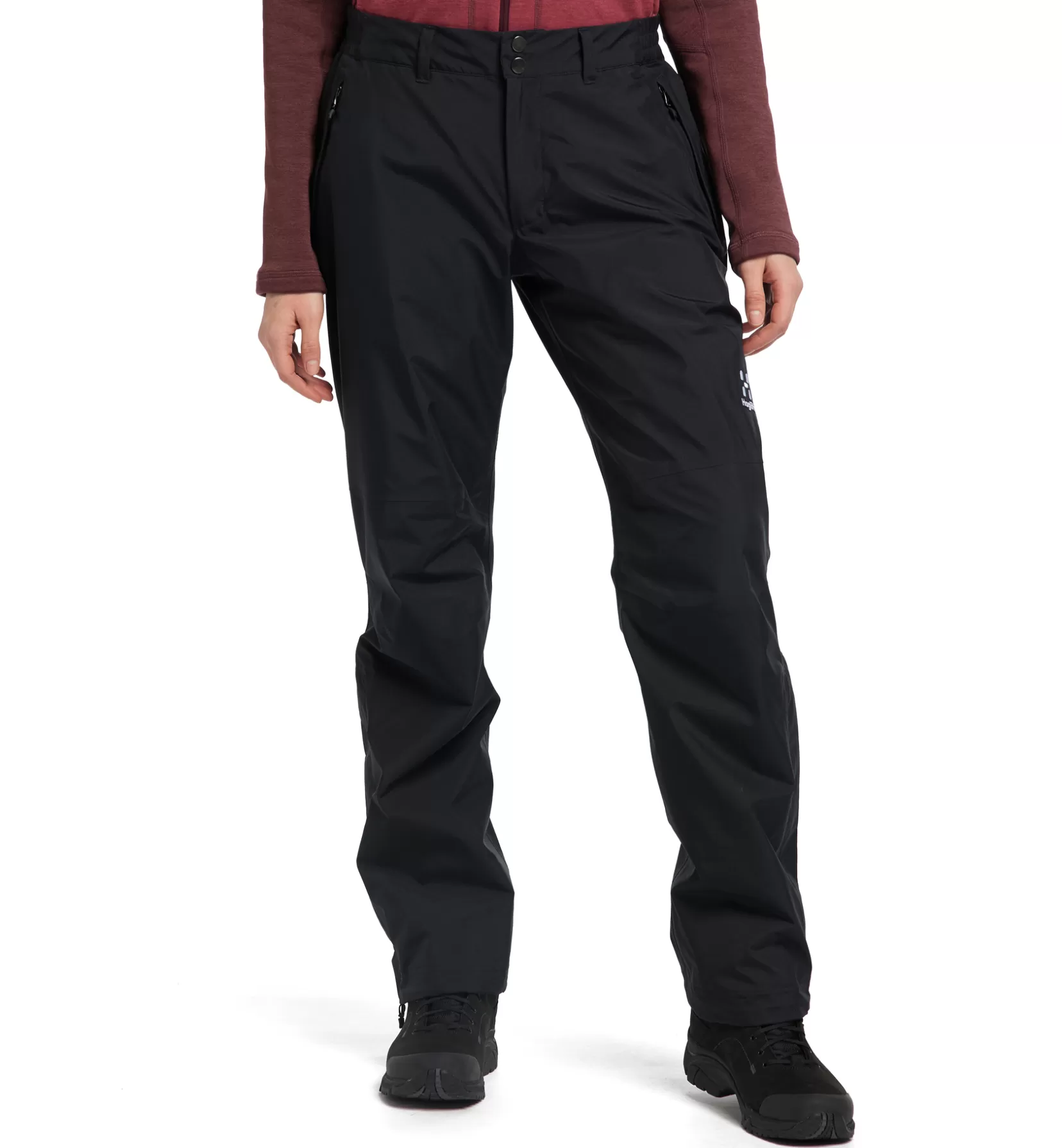 Cheap Haglöfs Astral GTX Pant Women True Black Long