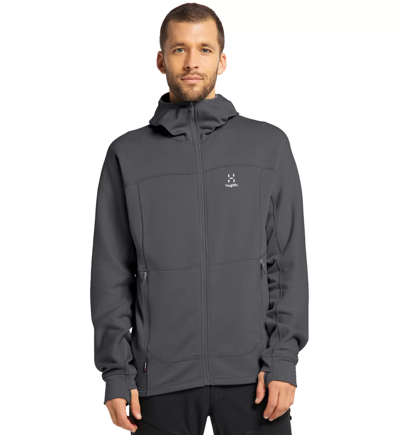 Fashion Haglöfs Betula Hood Men Magnetite