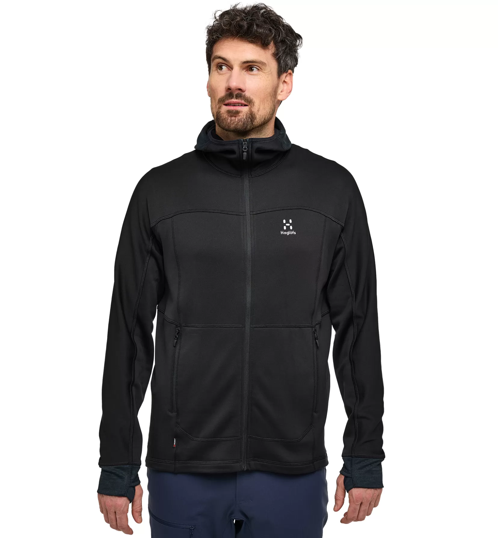 Cheap Haglöfs Betula Hood Men True Black