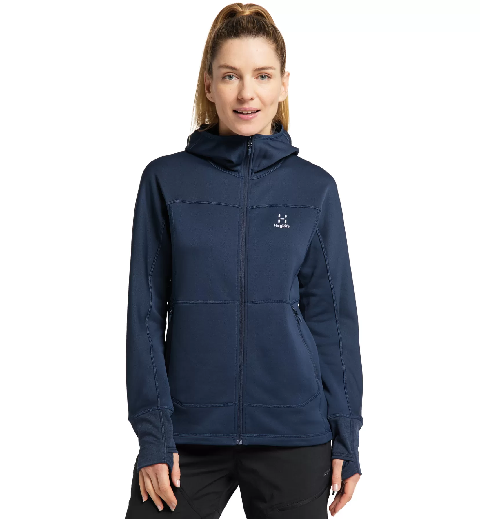 Shop Haglöfs Betula Hood Women Tarn Blue