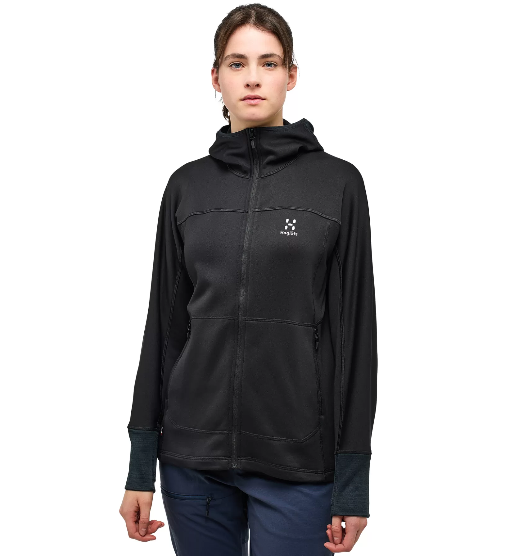 Discount Haglöfs Betula Hood Women True Black
