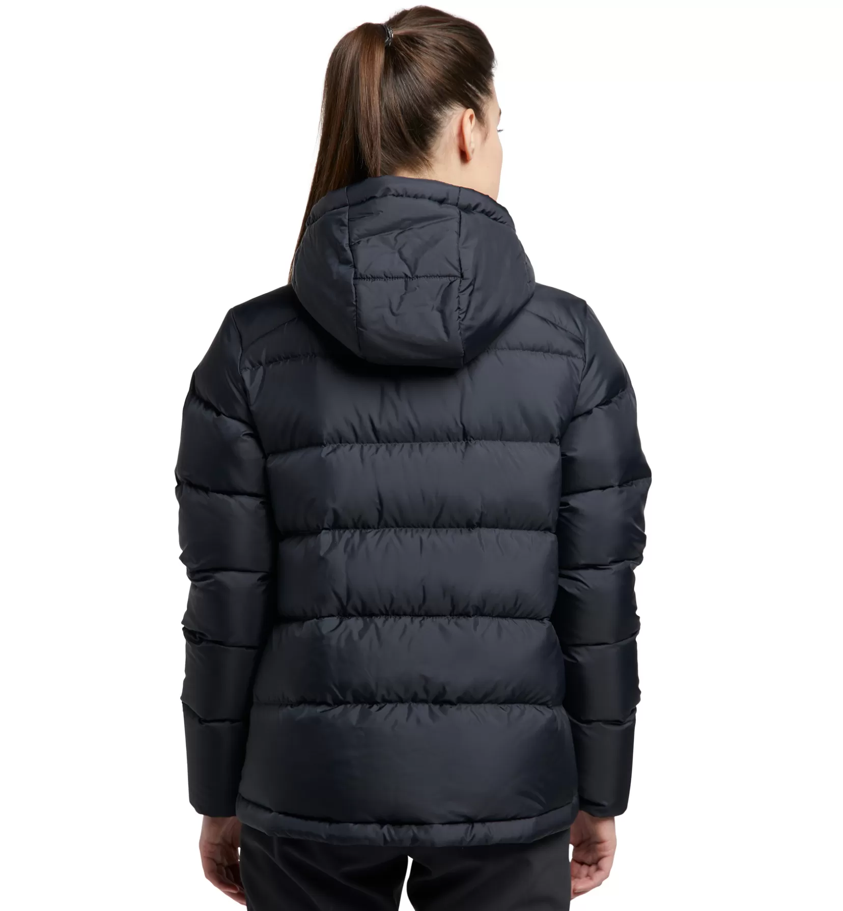 Cheap Haglöfs Bield Down Hood Women True Black