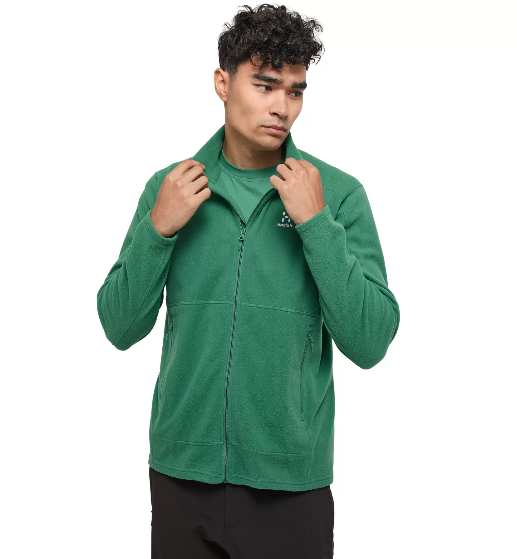 Shop Haglöfs Buteo Mid Jacket Men Dk Jelly Green