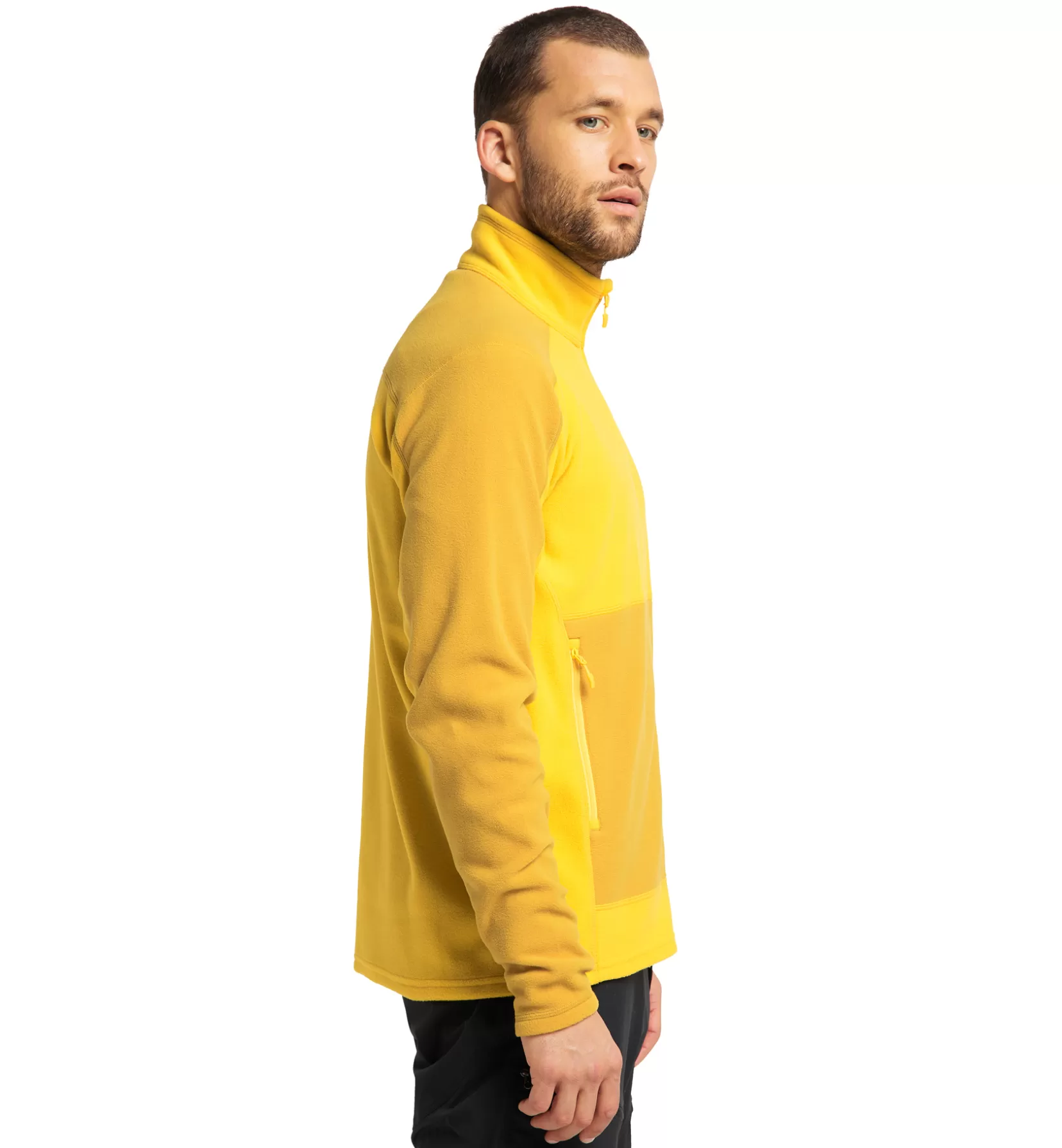 Clearance Haglöfs Buteo Mid Jacket Men Autumn Leaves/Pumpkin Yellow