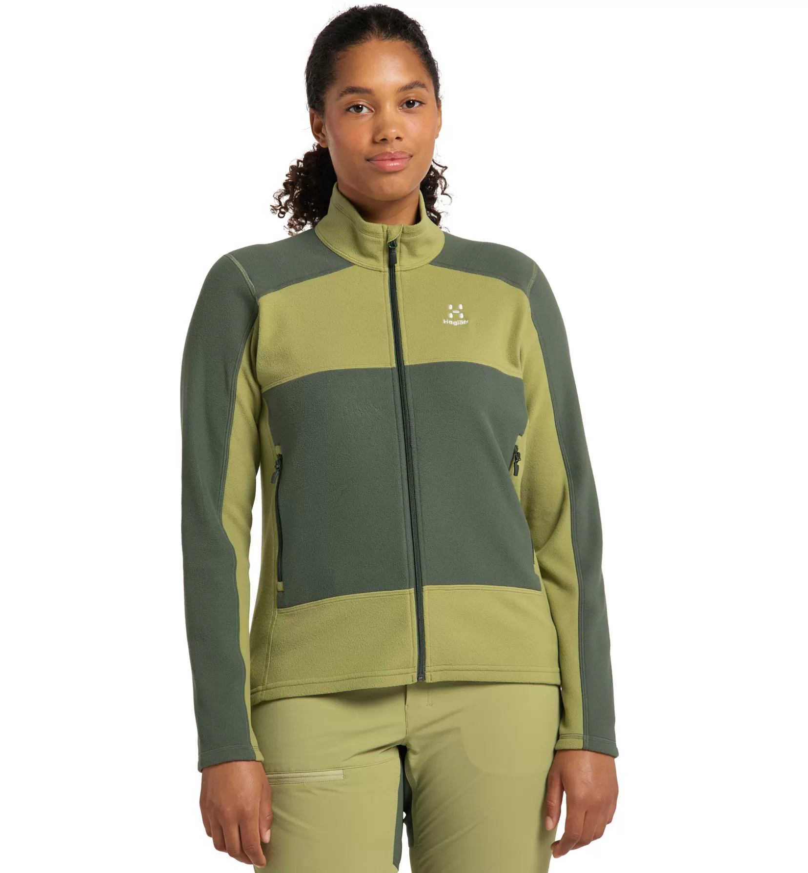 Cheap Haglöfs Buteo Mid Jacket Women Fjell green/Thyme green