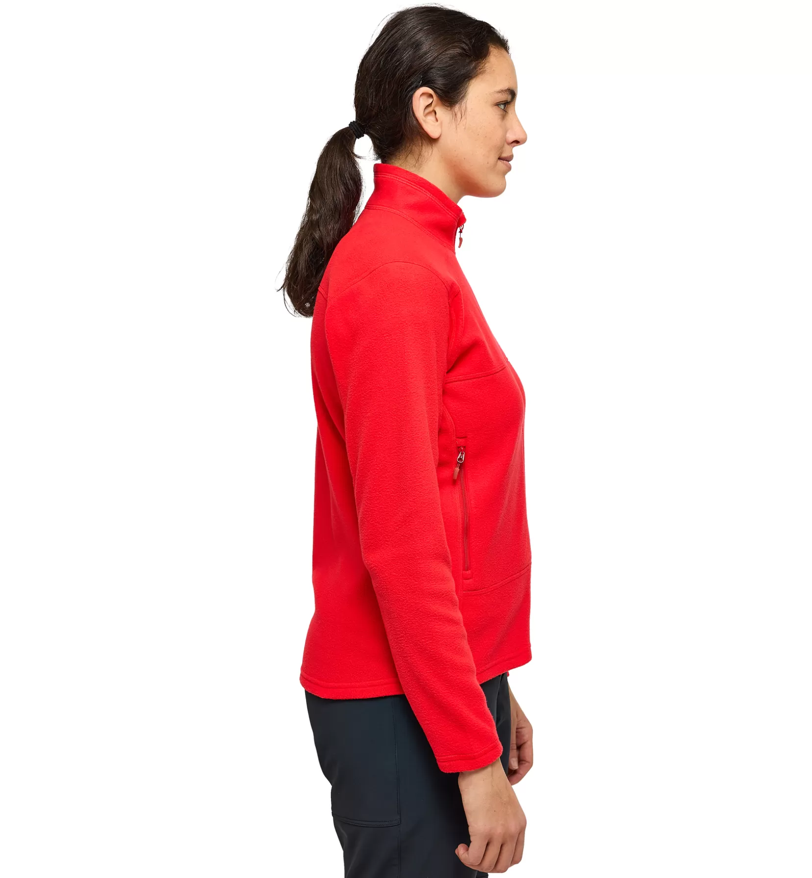 Outlet Haglöfs Buteo Mid Jacket Women Poppy Red