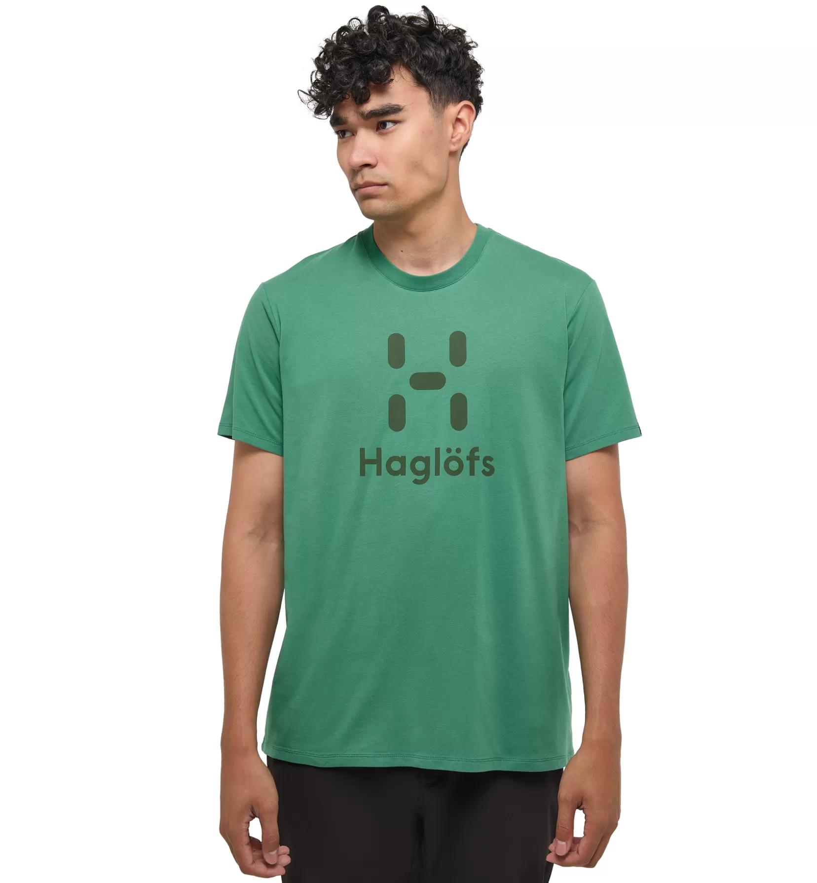 Cheap Haglöfs Camp Tee Men Dk Jelly Green