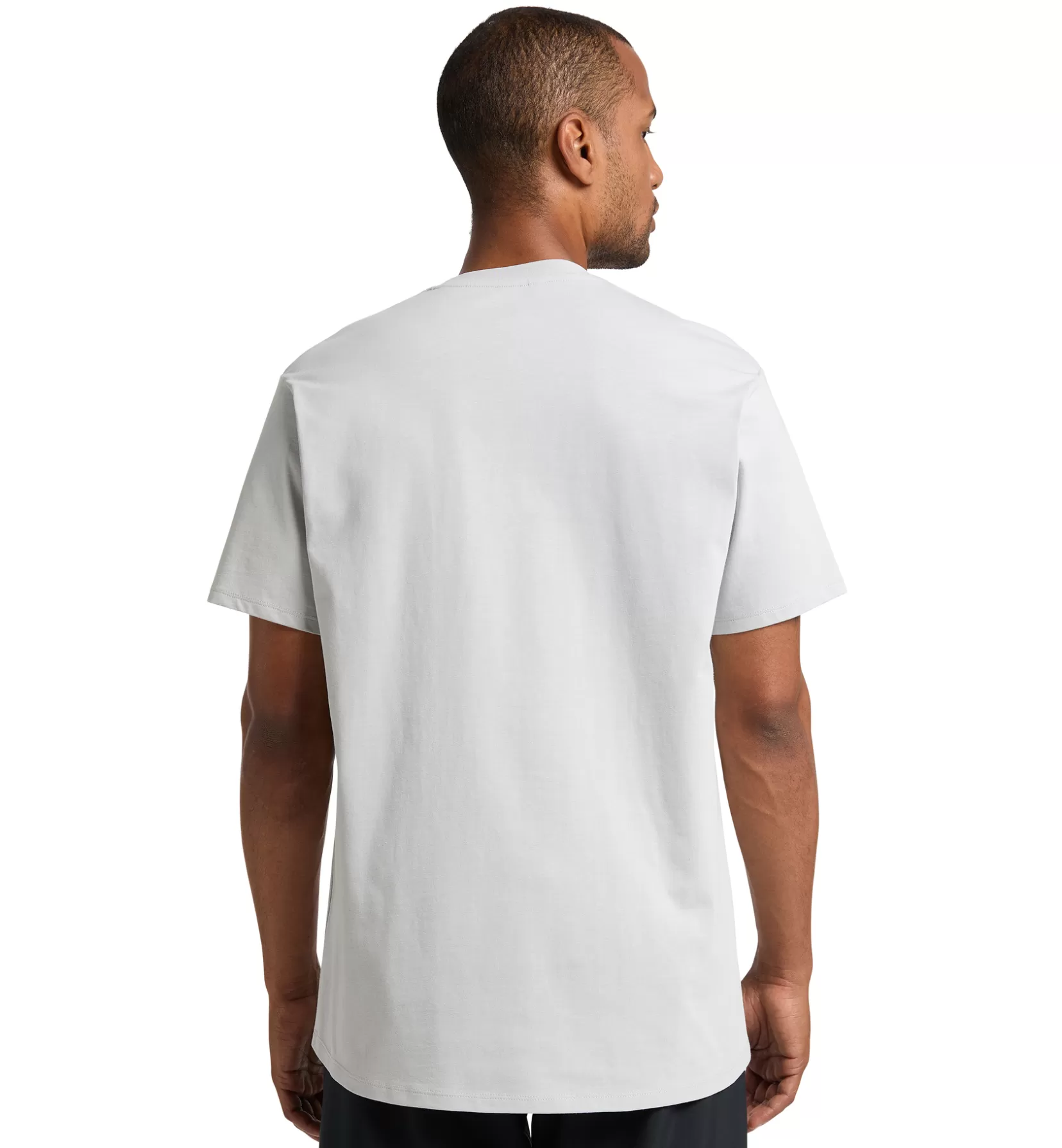 Clearance Haglöfs Camp Tee Men Stone Grey Solid