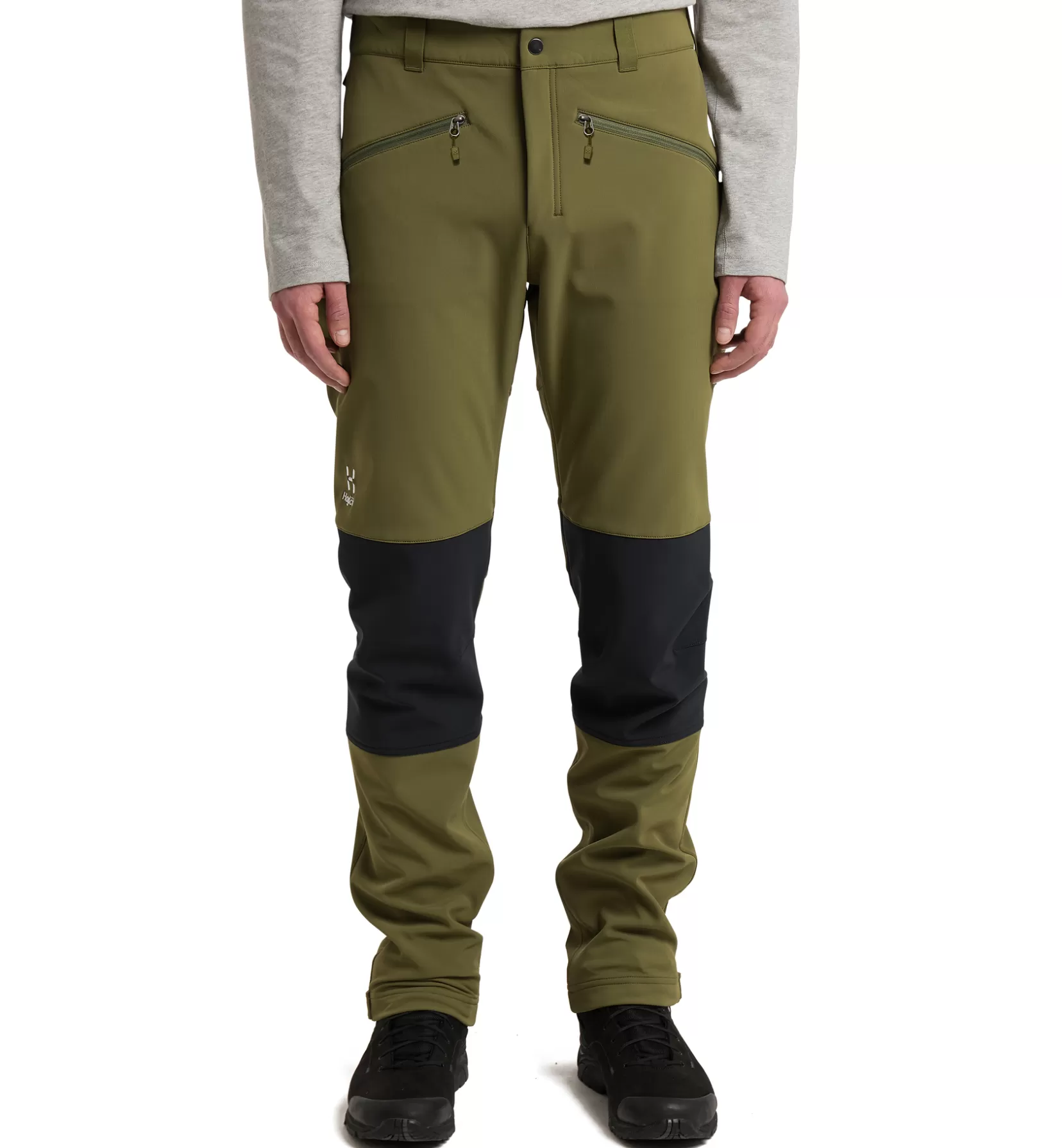 Store Haglöfs Chilly Softshell Pant Men Olive Green/True Black