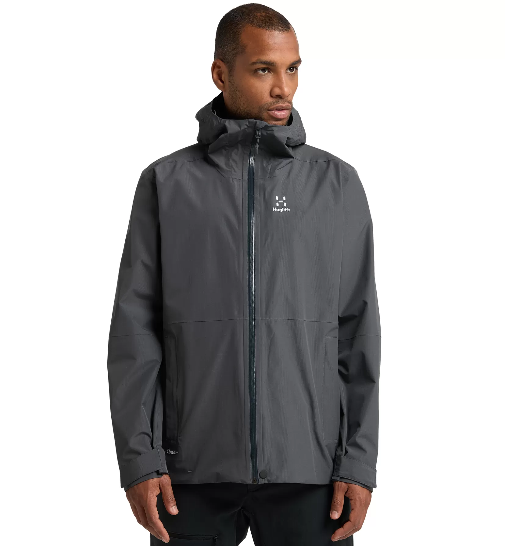 Best Sale Haglöfs Finch Proof Jacket Men Magnetite