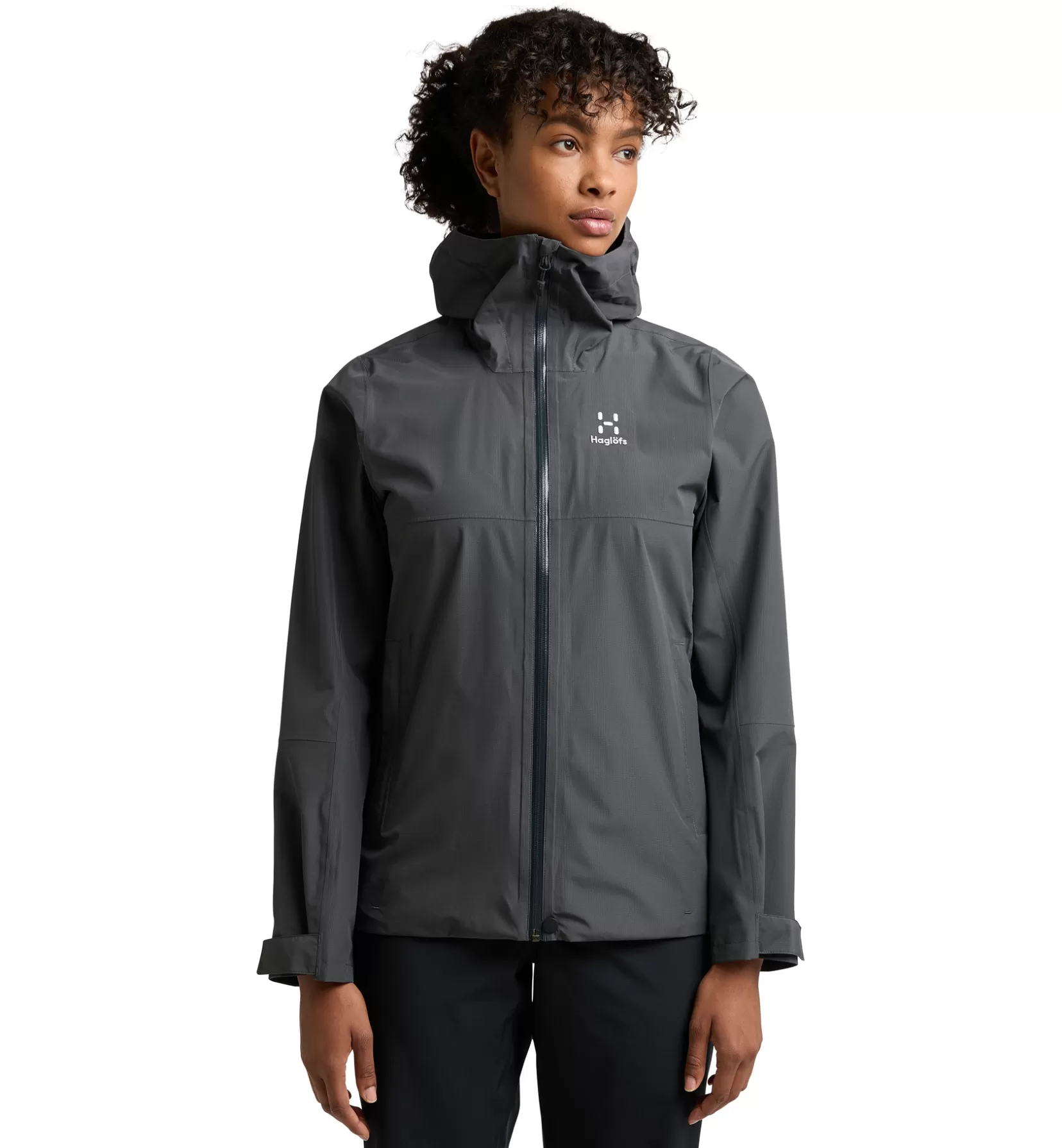 Flash Sale Haglöfs Finch Proof Jacket Women Magnetite