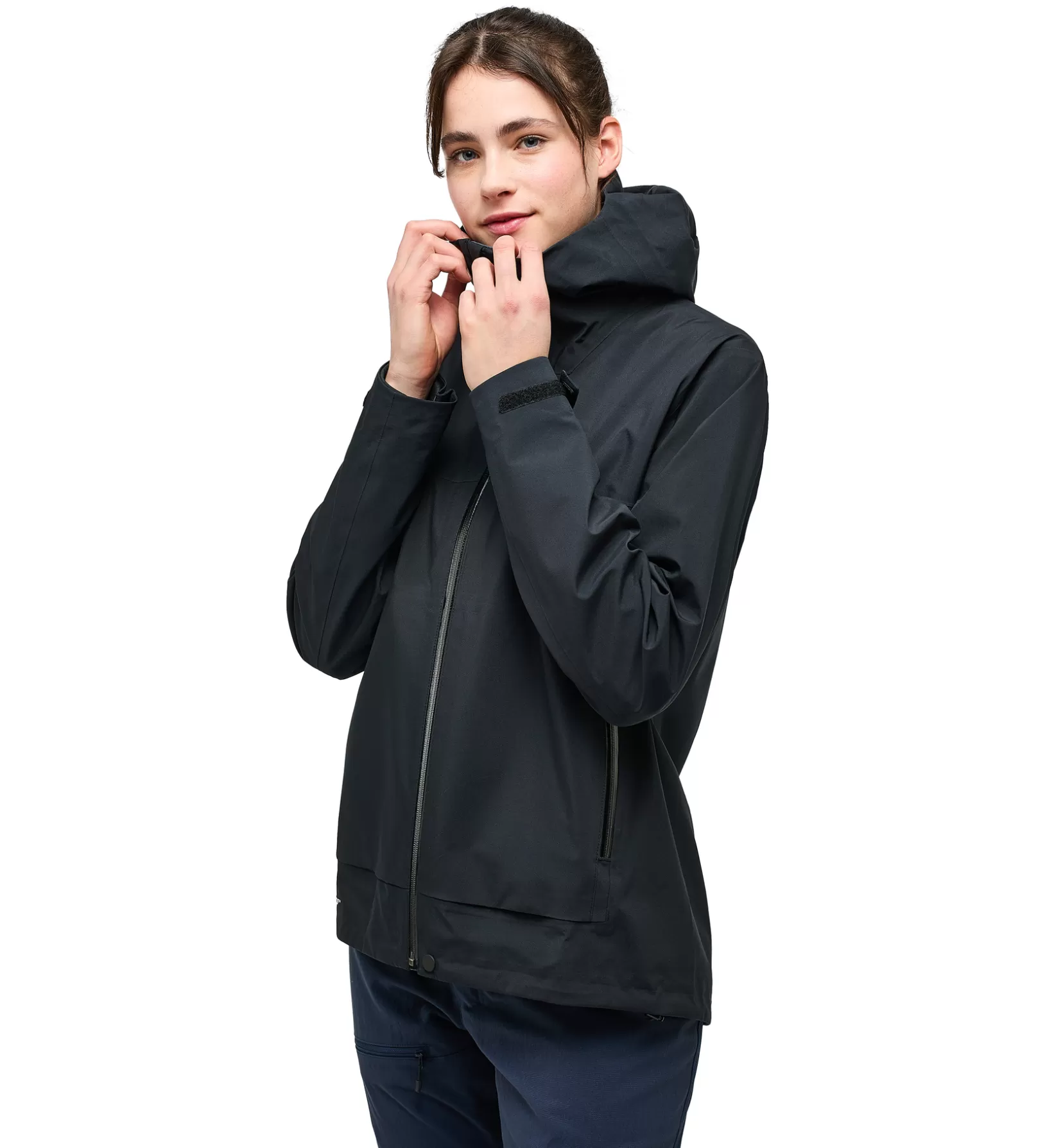 Flash Sale Haglöfs Front Proof Jacket Women True Black