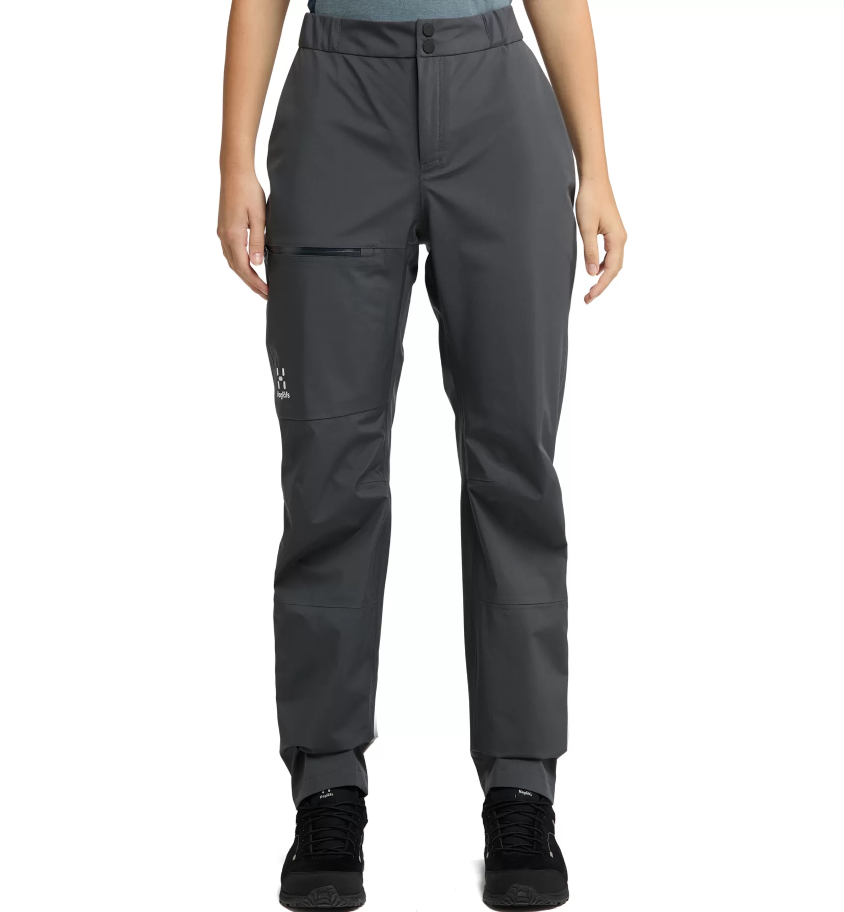 Outlet Haglöfs Front Proof Pant Women Magnetite
