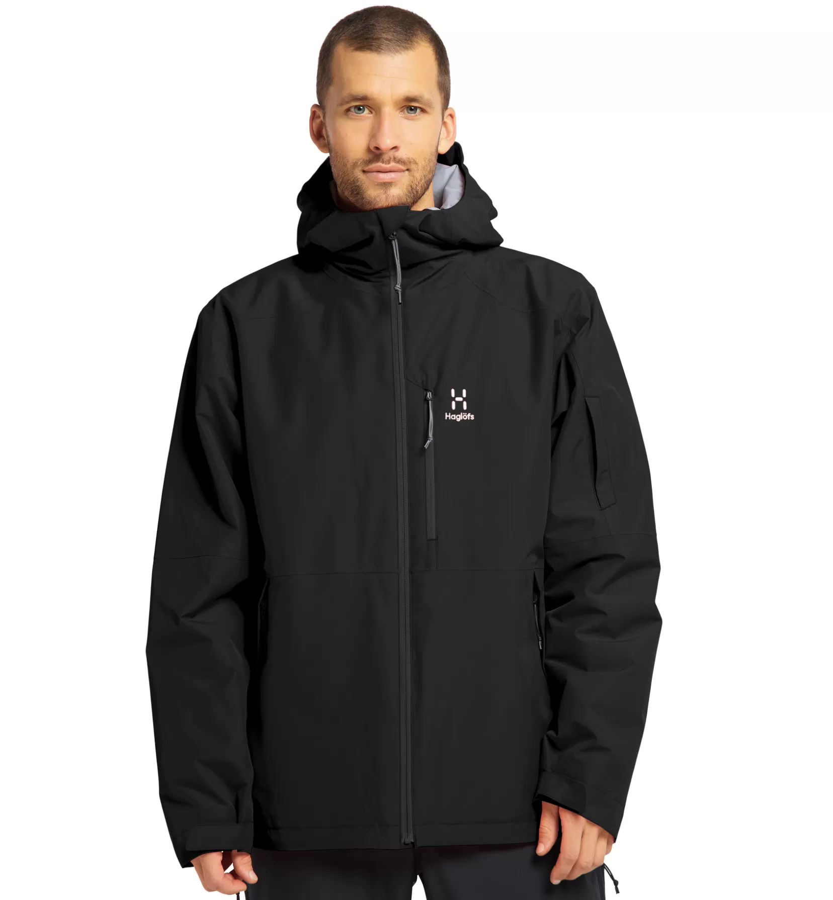 Shop Haglöfs Gondol Insulated Jacket Men True Black