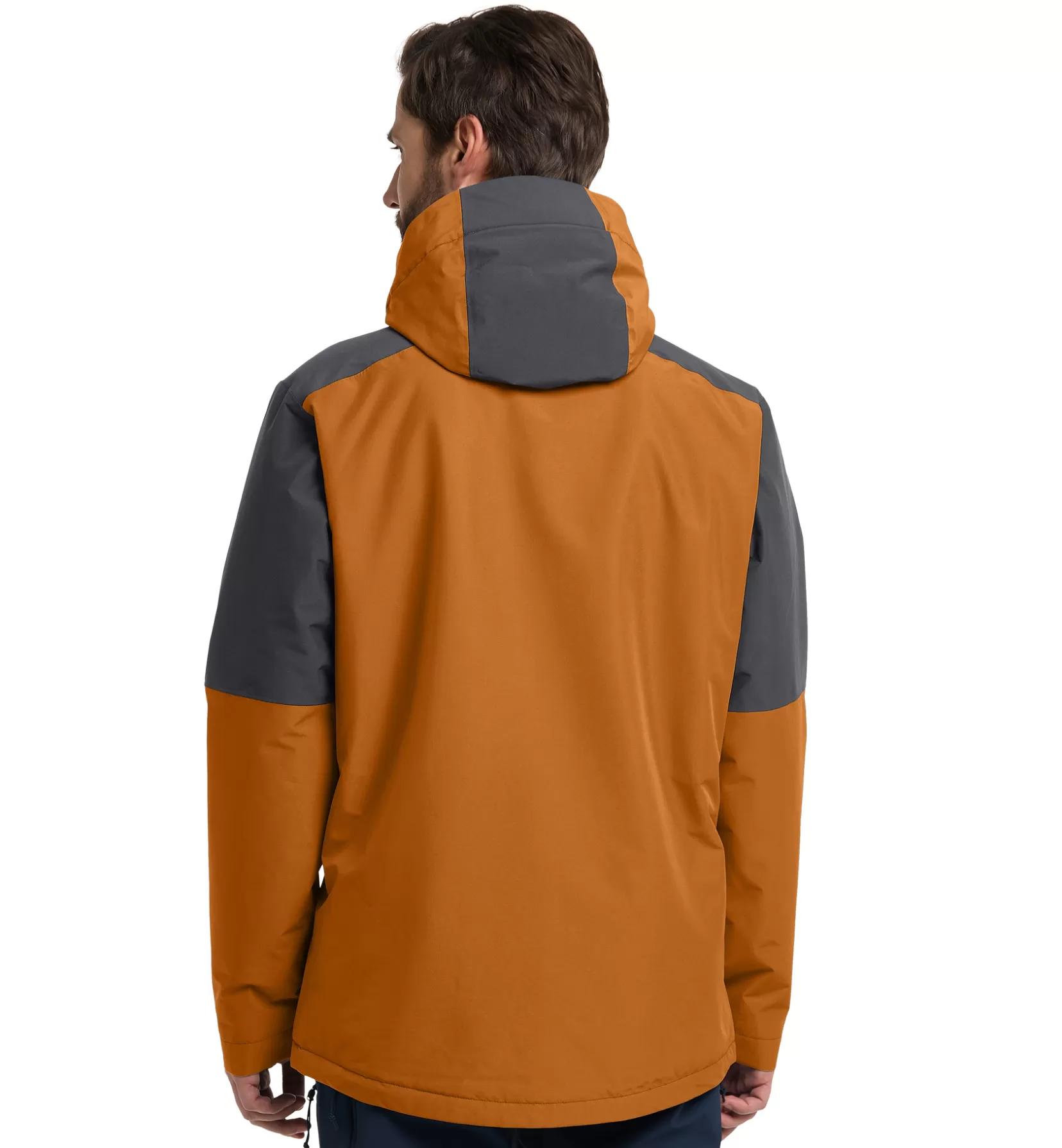 Shop Haglöfs Gondol Insulated Jacket Men Golden brown/Magnetite