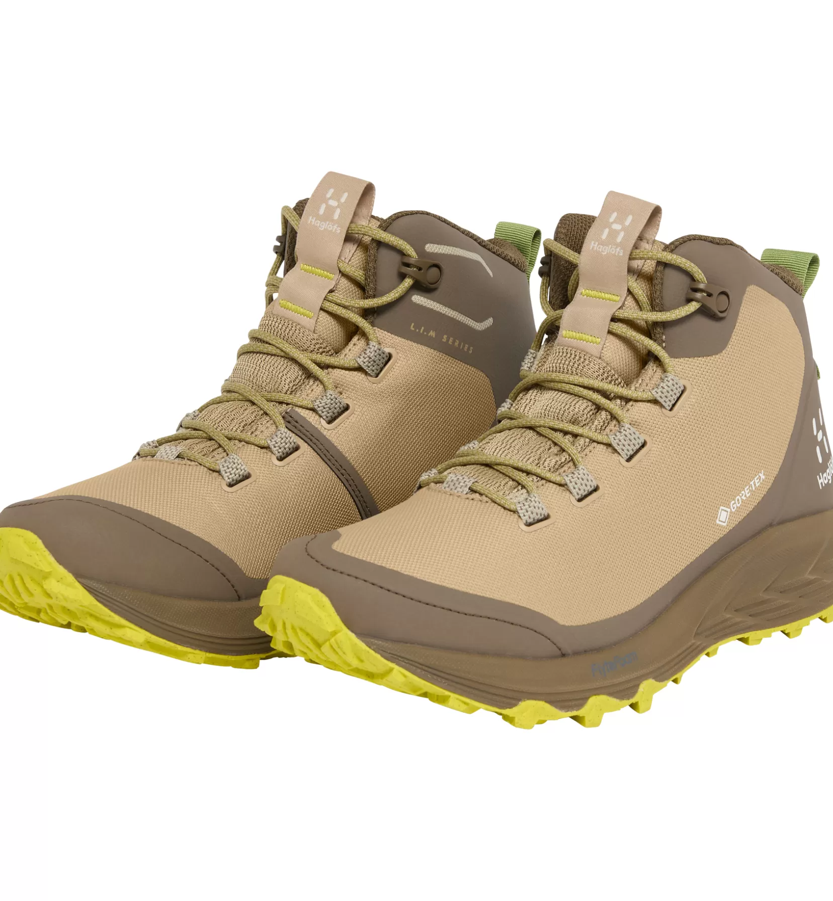 Clearance Haglöfs L.I.M FH GTX Mid Women Lt Sand/Teak Brown