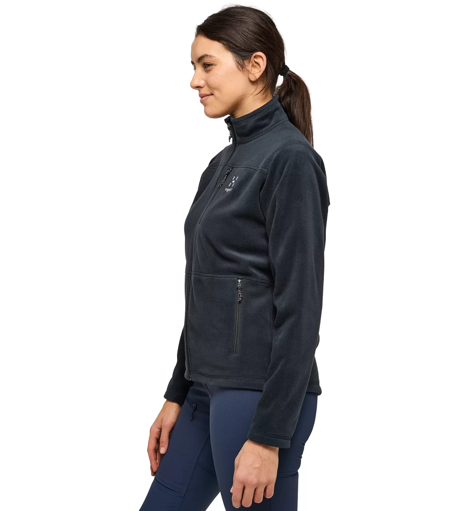 Clearance Haglöfs Kaise Mid Jacket Women True Black