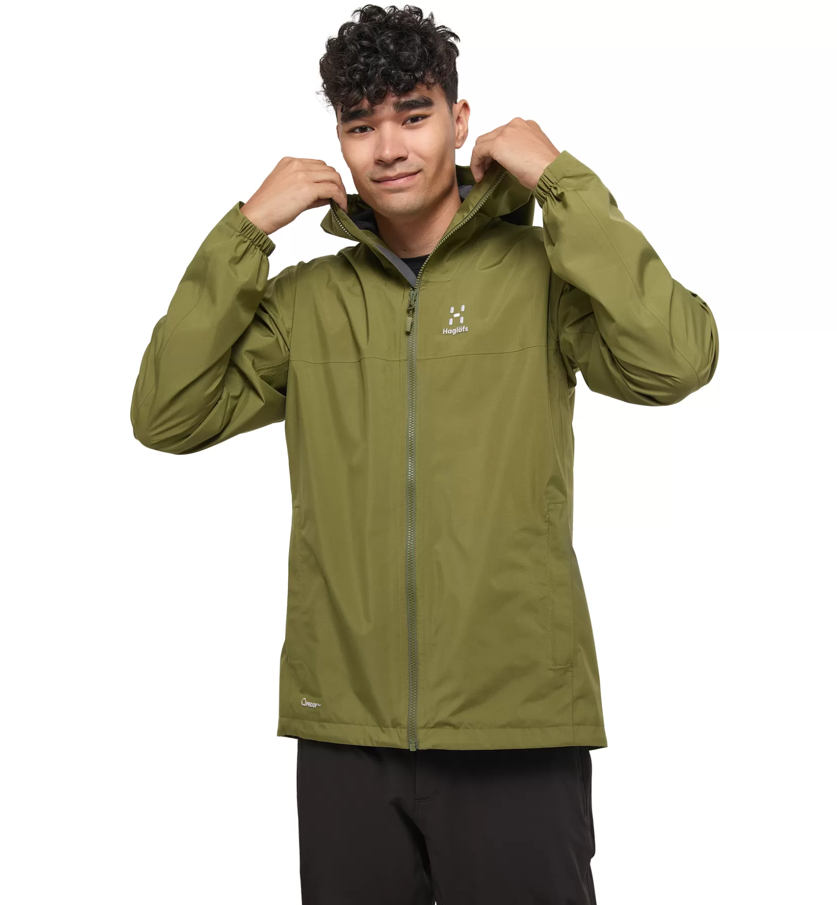 Best Sale Haglöfs Korp Proof Jacket Men Olive Green