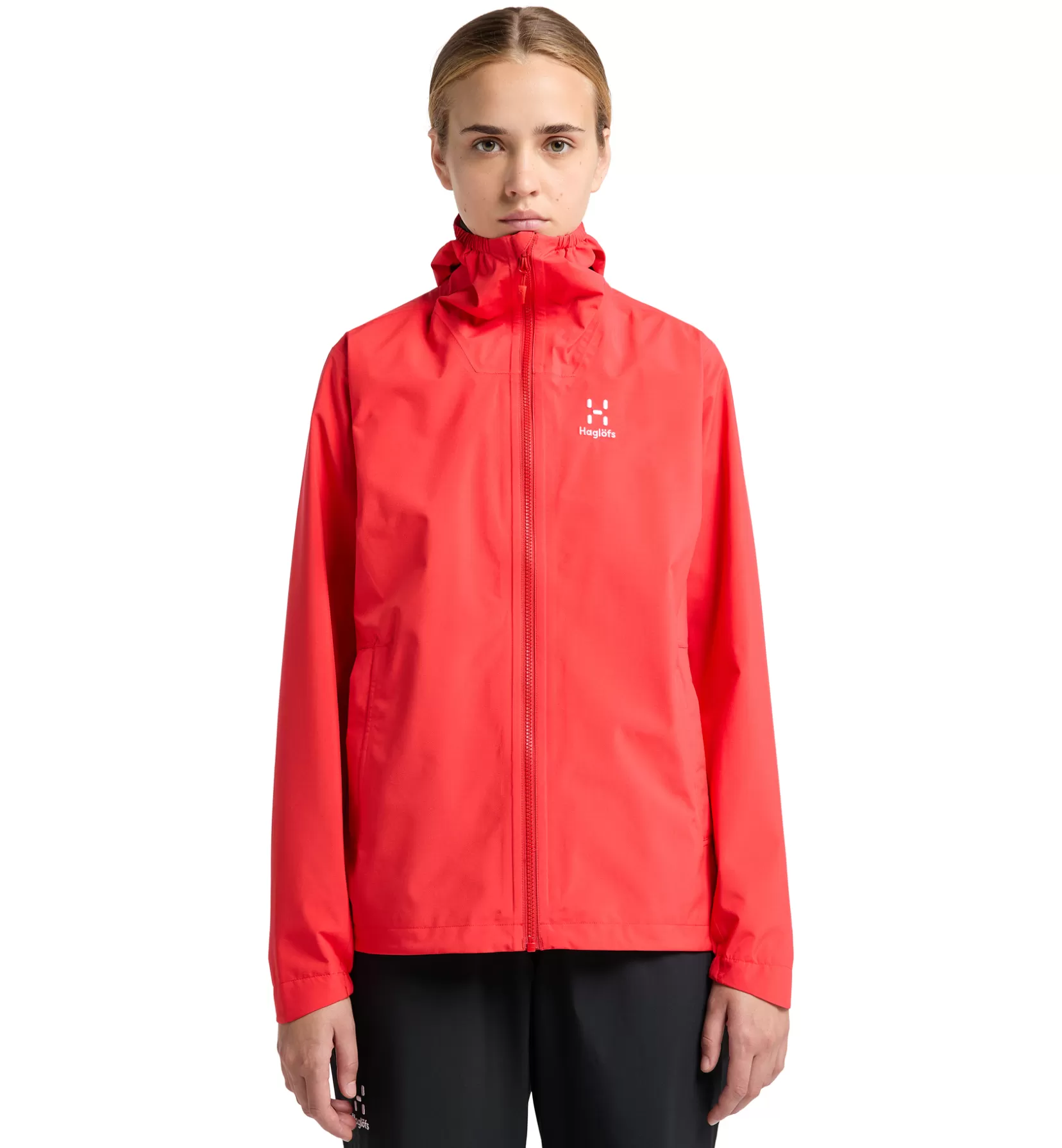 Cheap Haglöfs Korp Proof Jacket Women Poppy Red