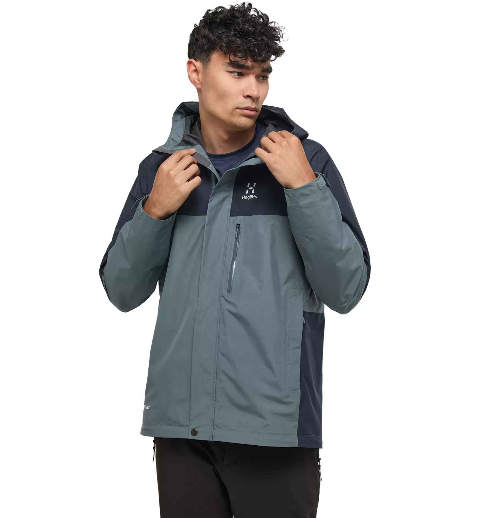Best Haglöfs Lark GTX Jacket Men Steel blue/Tarn blue