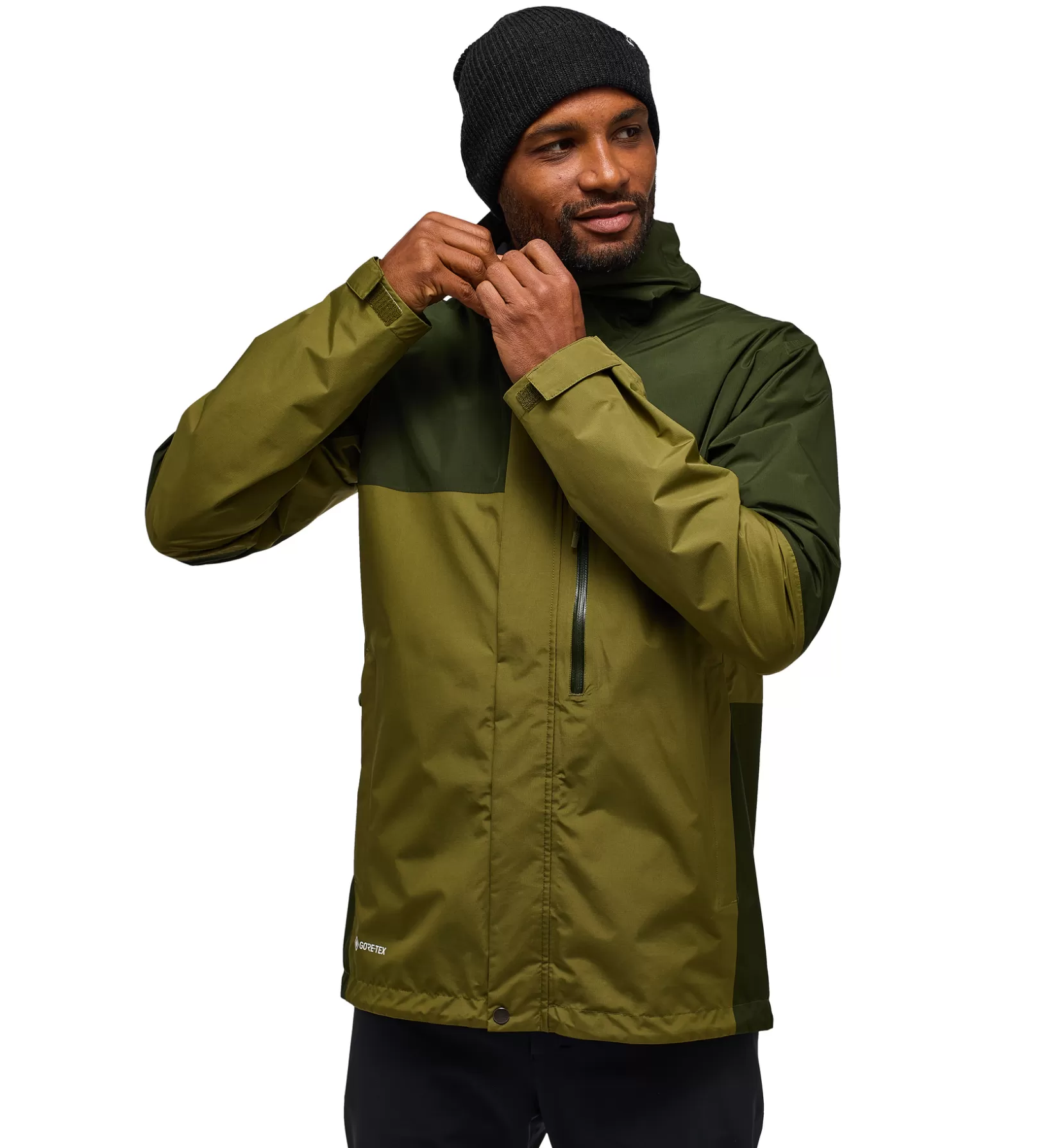 Cheap Haglöfs Lark GTX Jacket Men Olive Green/Seaweed Green