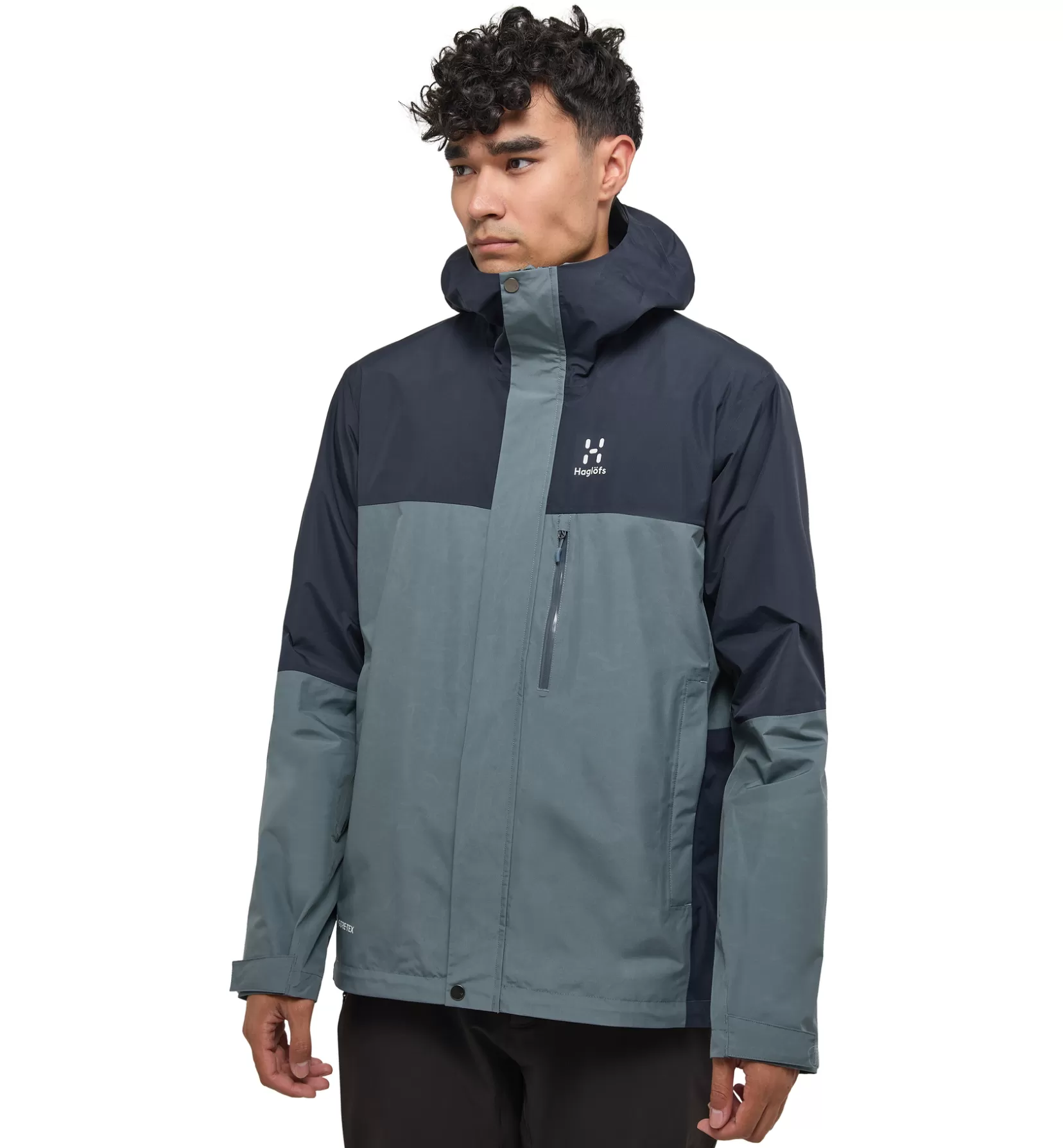 Best Haglöfs Lark GTX Jacket Men Steel blue/Tarn blue