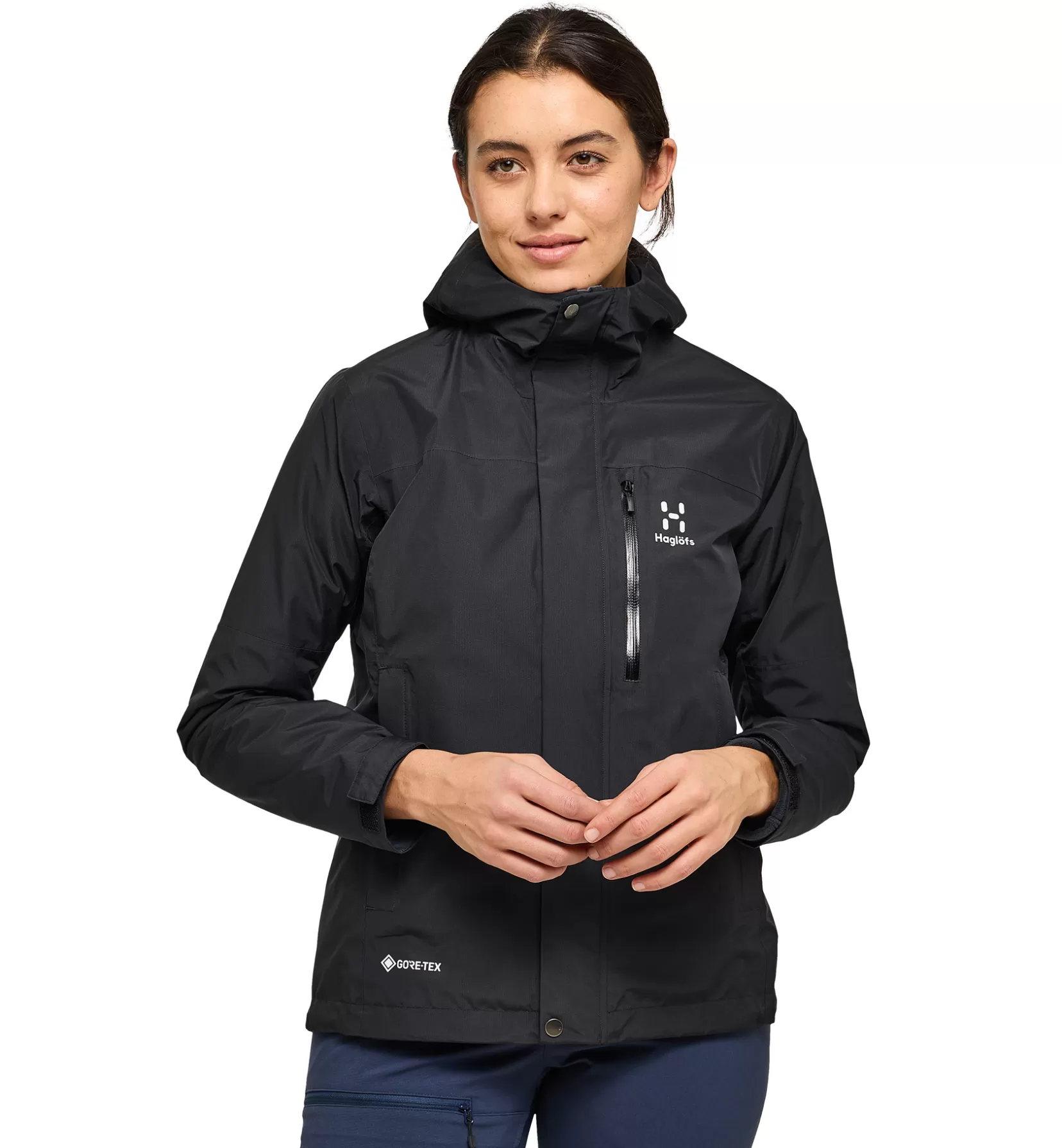 Shop Haglöfs Lark GTX Jacket Women True Black