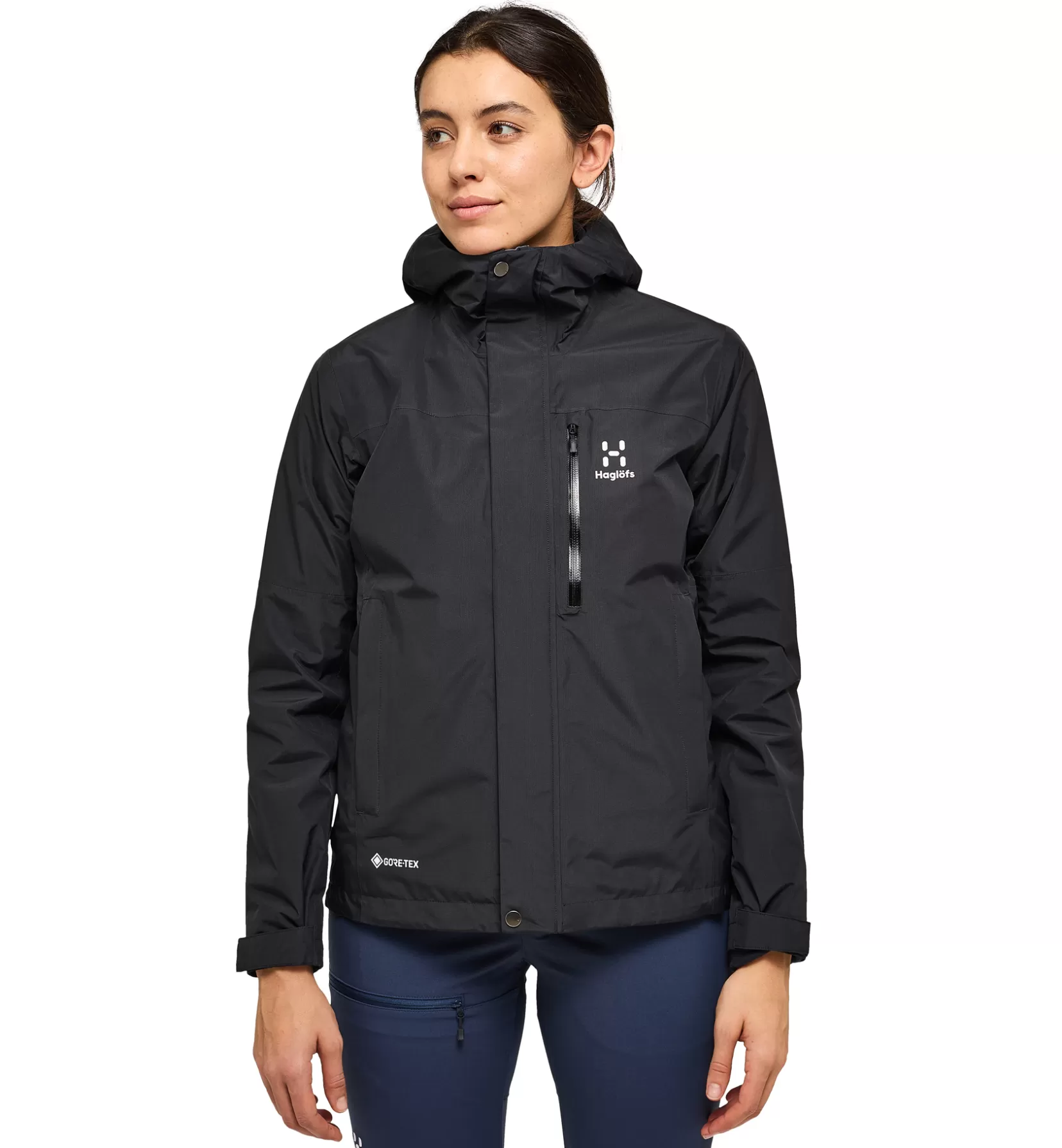 Shop Haglöfs Lark GTX Jacket Women True Black