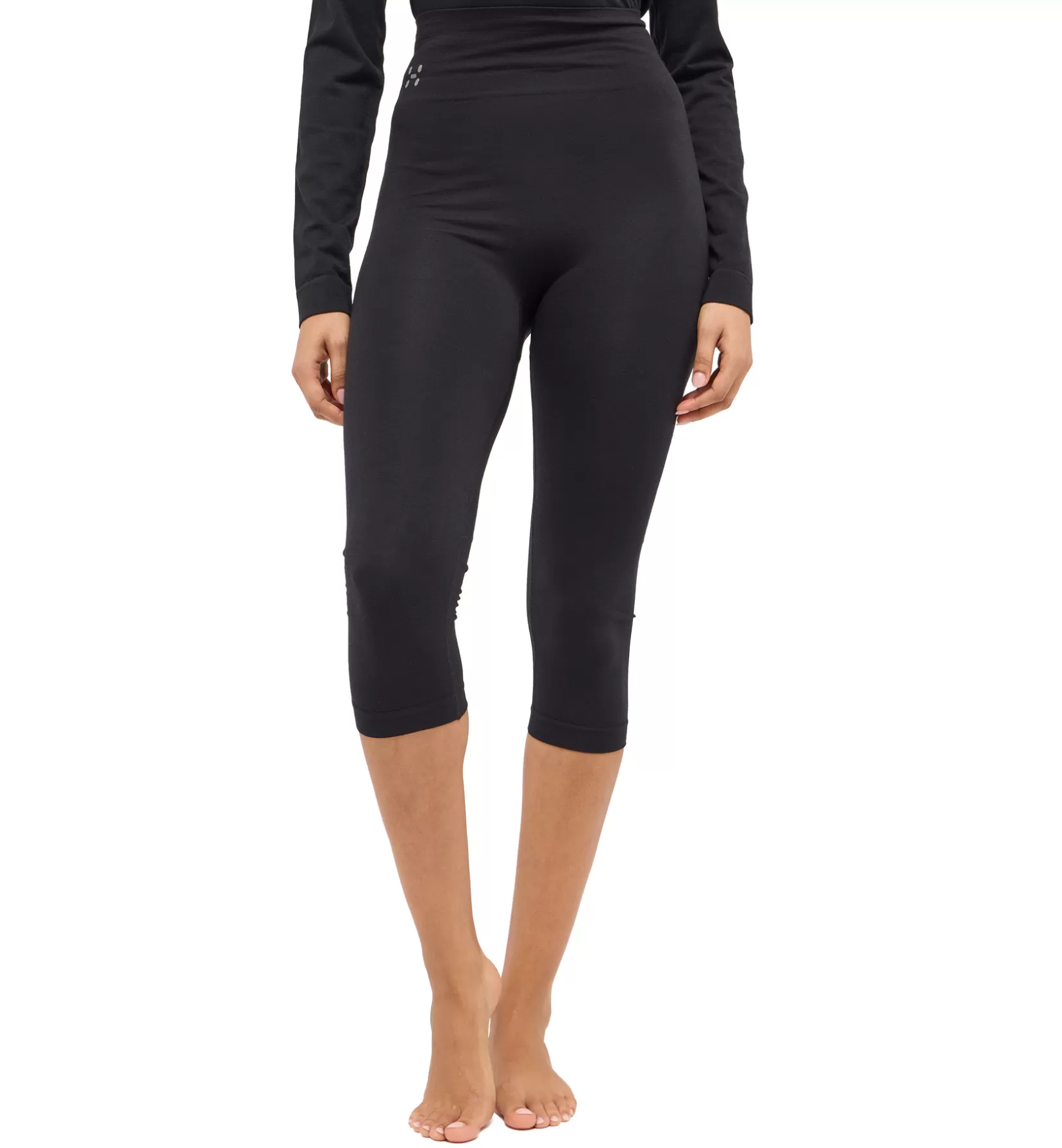 Shop Haglöfs Latnja Wool 3/4 Pant Women True Black
