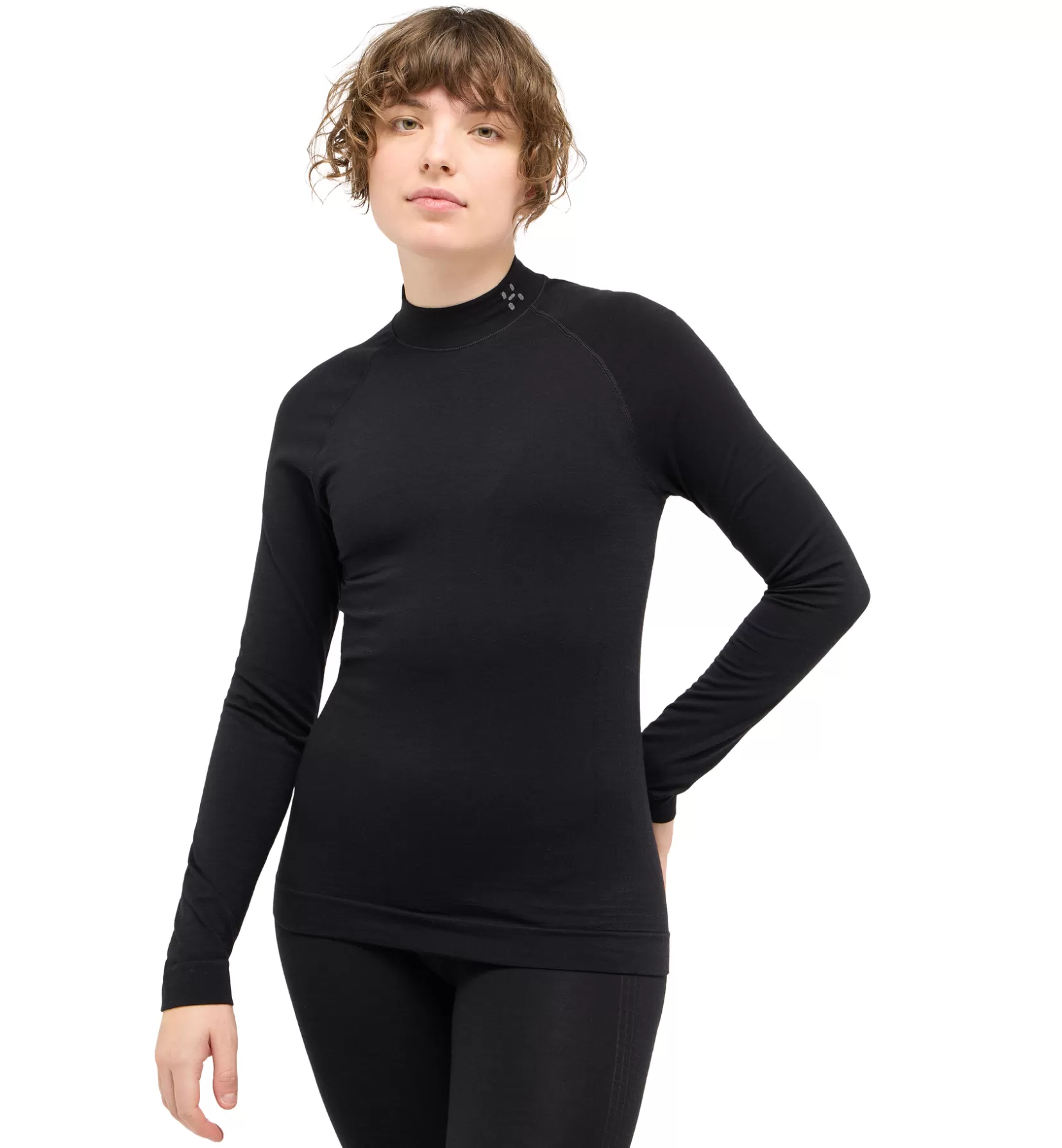Hot Haglöfs Latnja Wool Crew Neck Women True Black