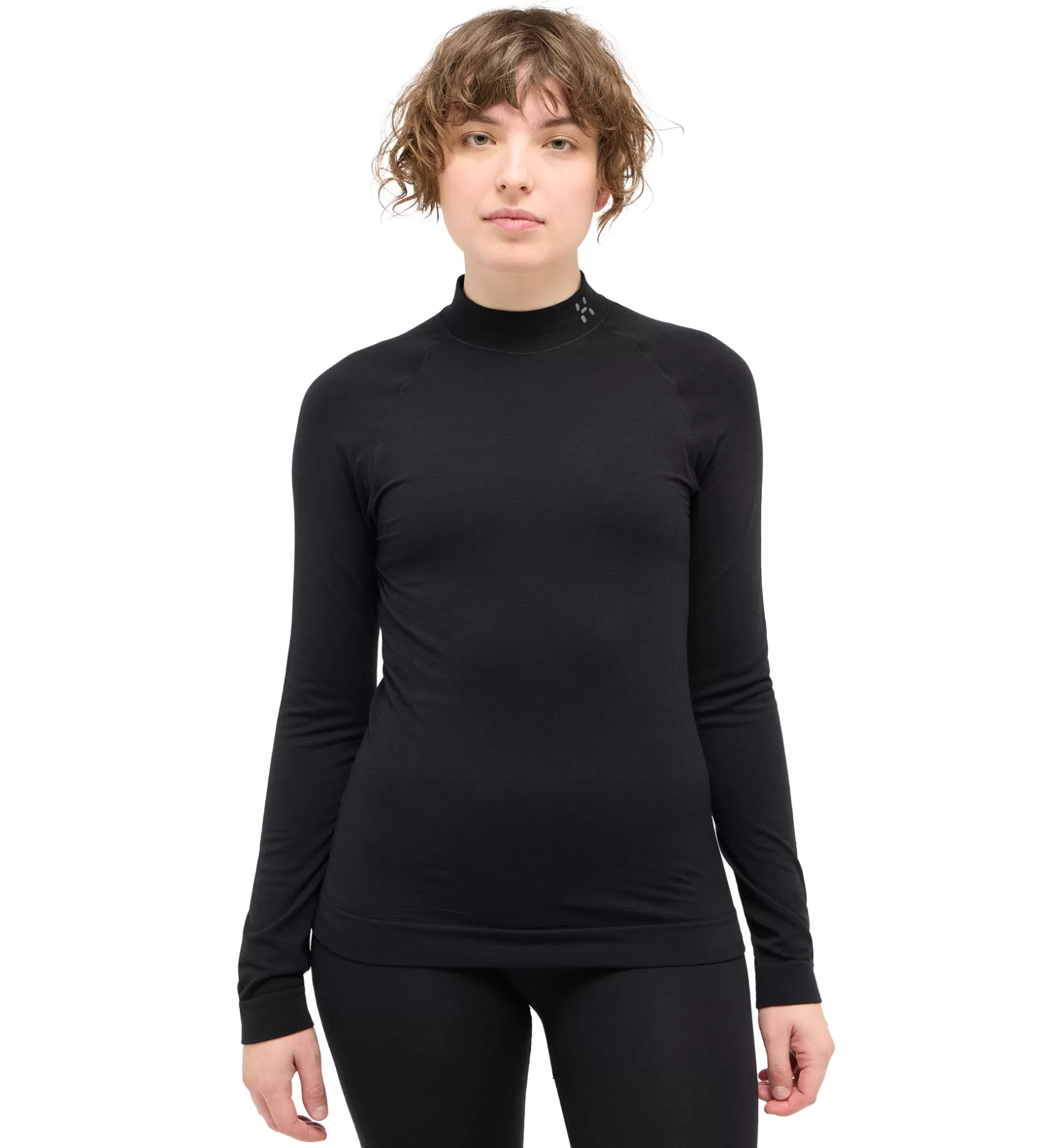 Hot Haglöfs Latnja Wool Crew Neck Women True Black
