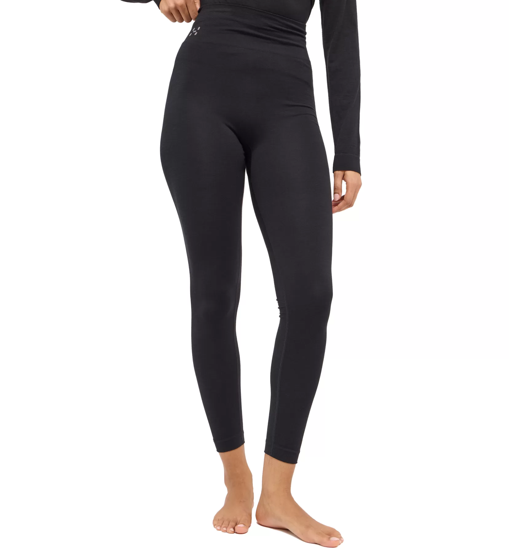 Cheap Haglöfs Latnja Wool Long John's Women True Black