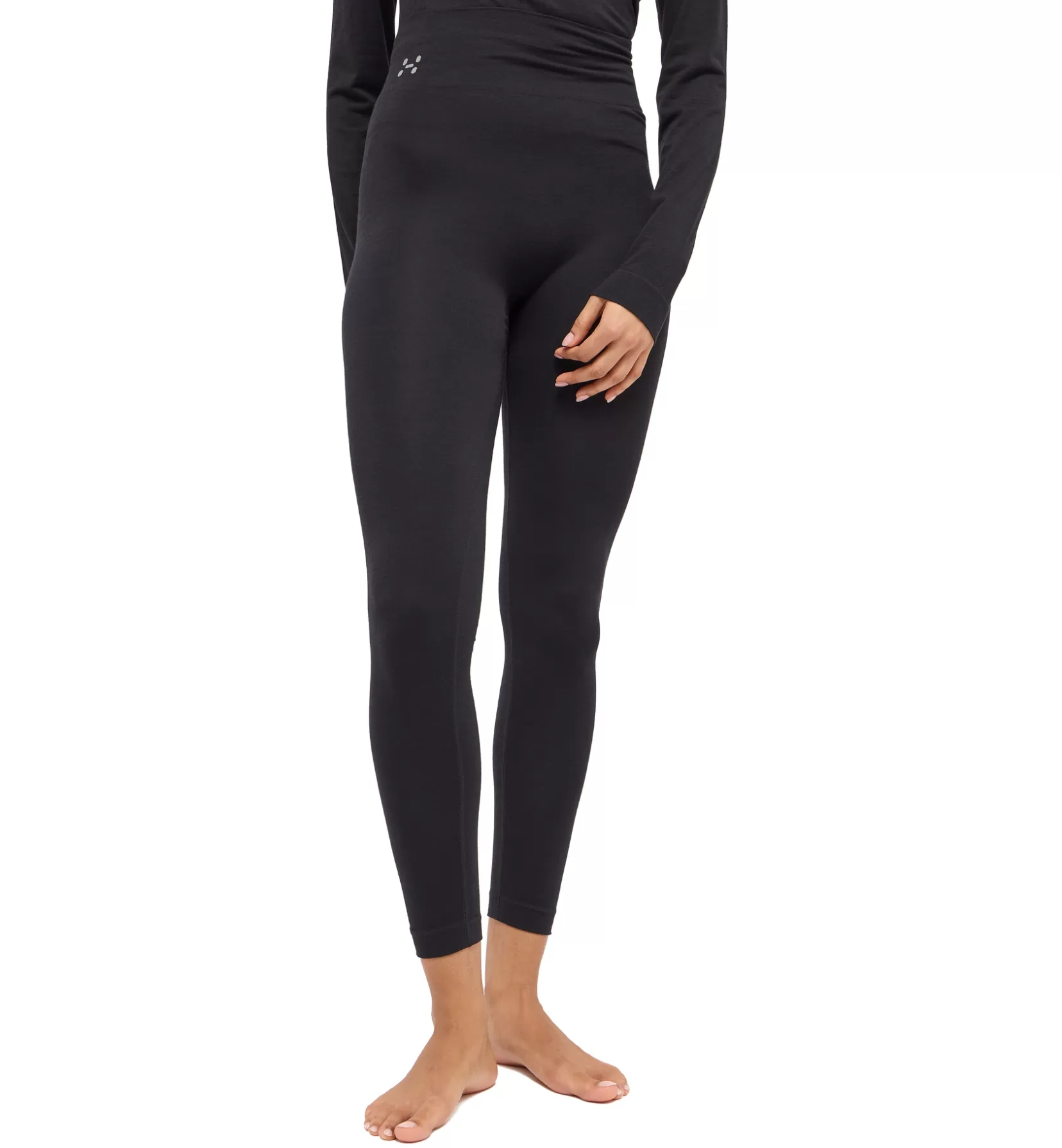Cheap Haglöfs Latnja Wool Long John's Women True Black