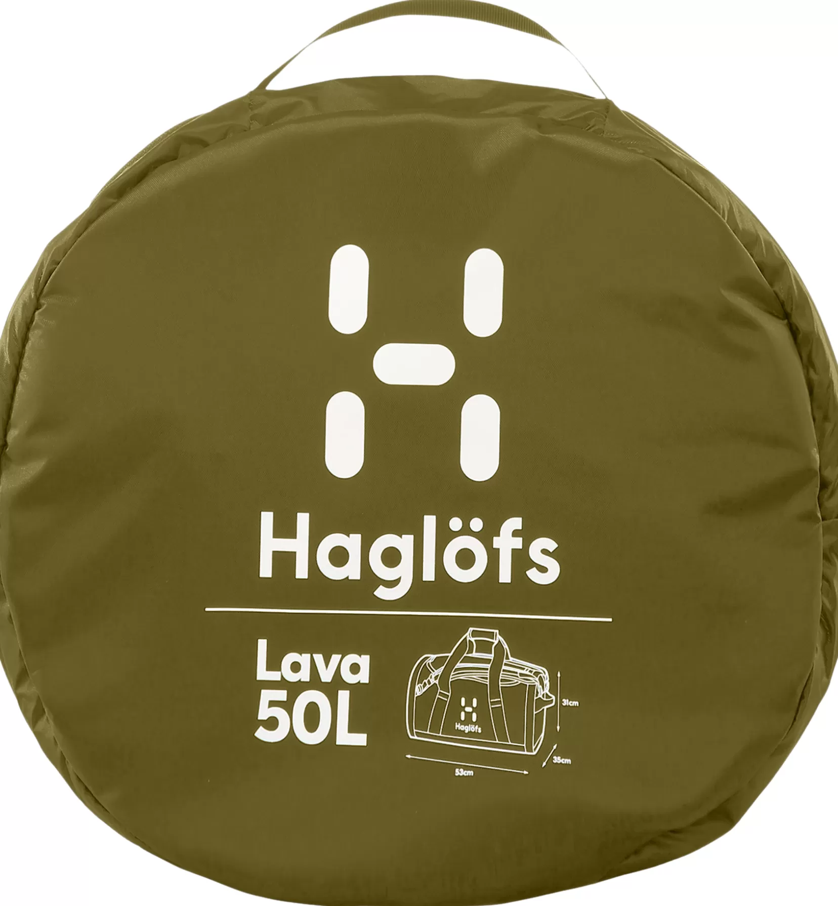 Sale Haglöfs Lava 50 Olive Green