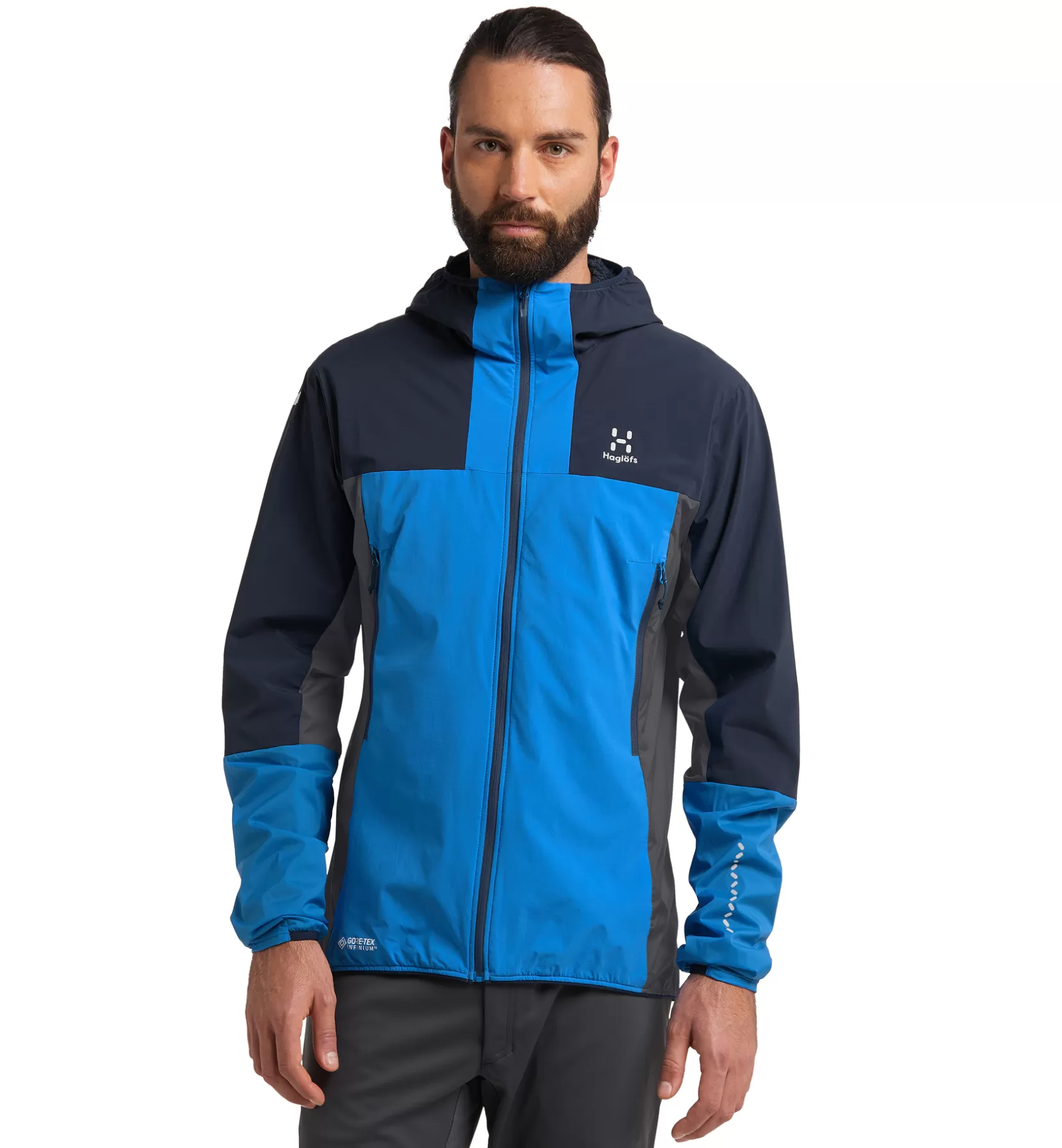Fashion Haglöfs L.I.M Alpha Hood Men Nordic blue/Tarn blue