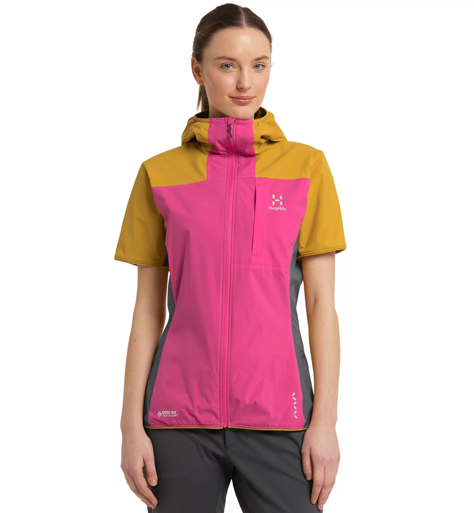 Fashion Haglöfs L.I.M Alpha Vest Women Ultra Pink/Autumn Leaves