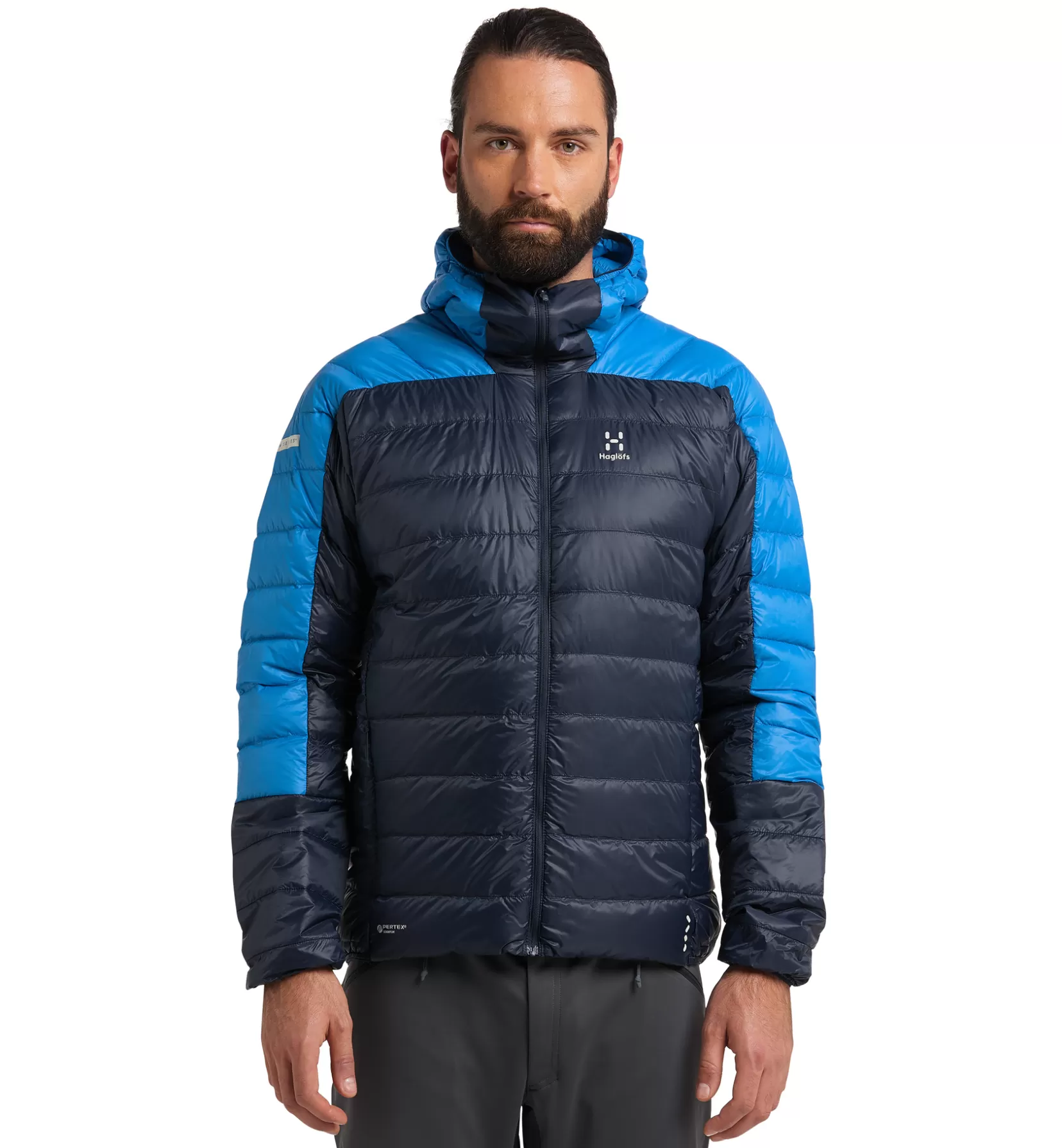 Fashion Haglöfs L.I.M Down Hood Men Tarn blue/Nordic blue