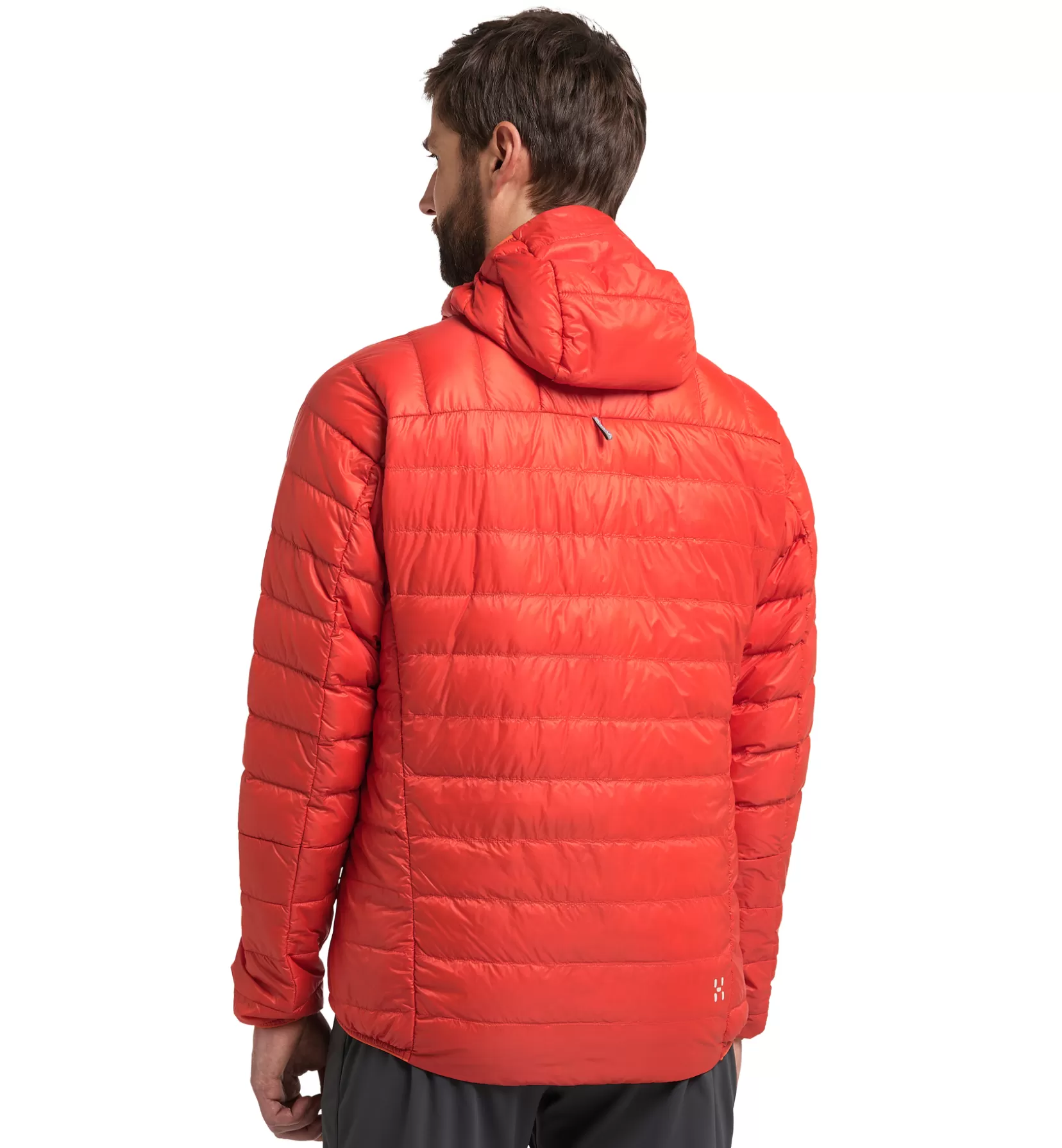 Shop Haglöfs L.I.M Down Hood Men Habanero