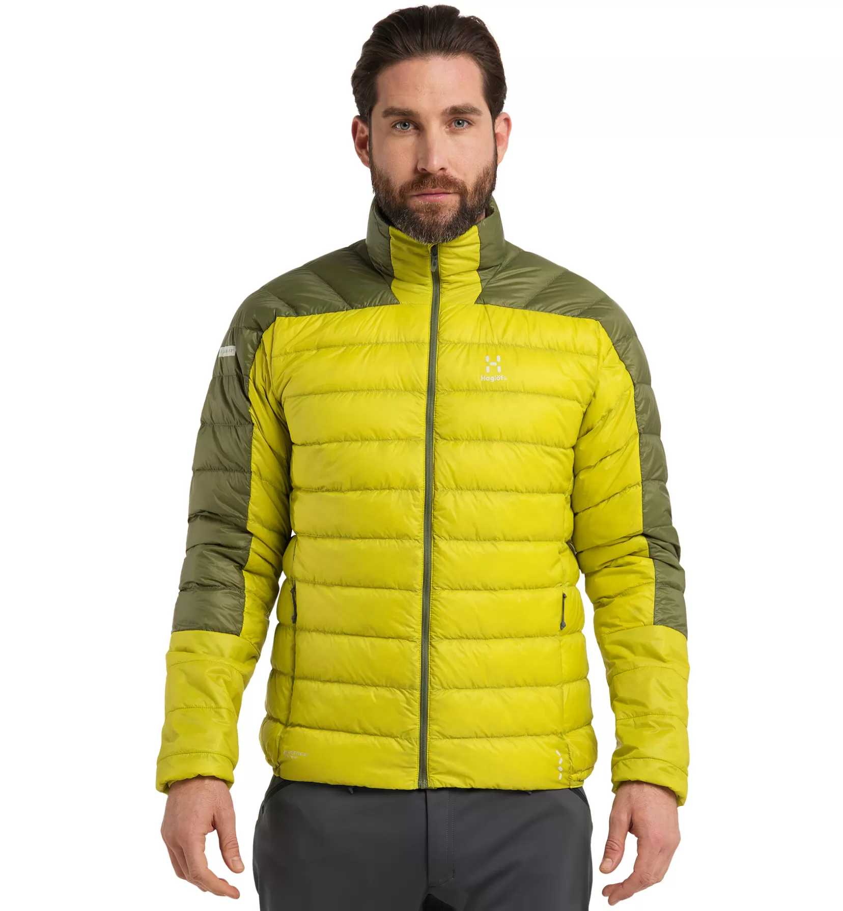 Flash Sale Haglöfs L.I.M Down Jacket Men Aurora/Olive Green