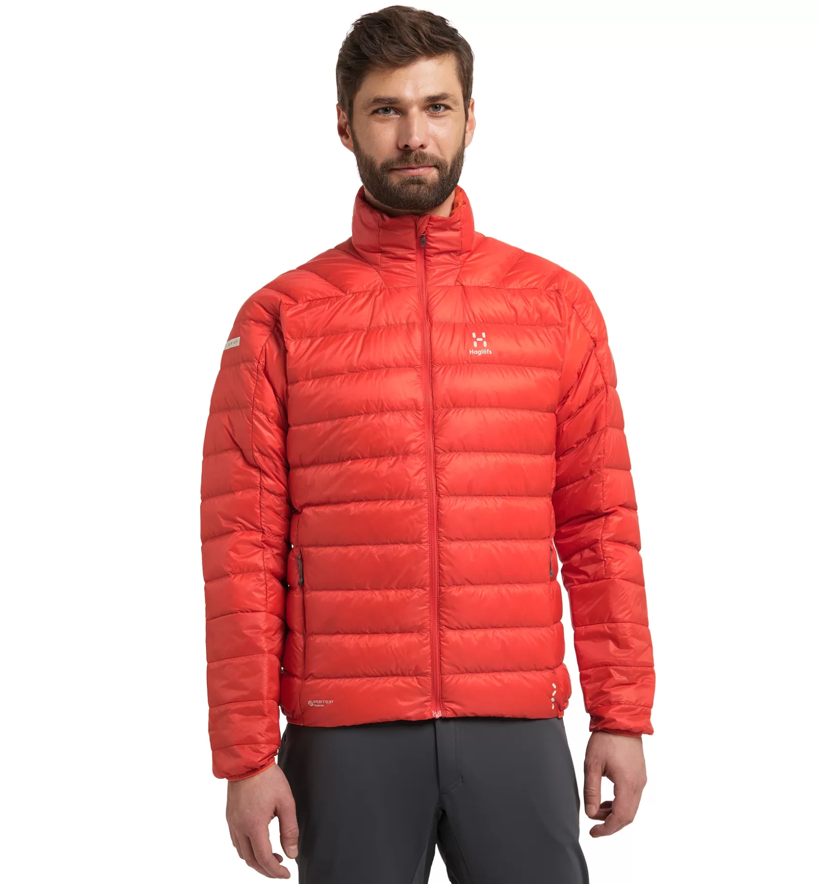 Cheap Haglöfs L.I.M Down Jacket Men Habanero