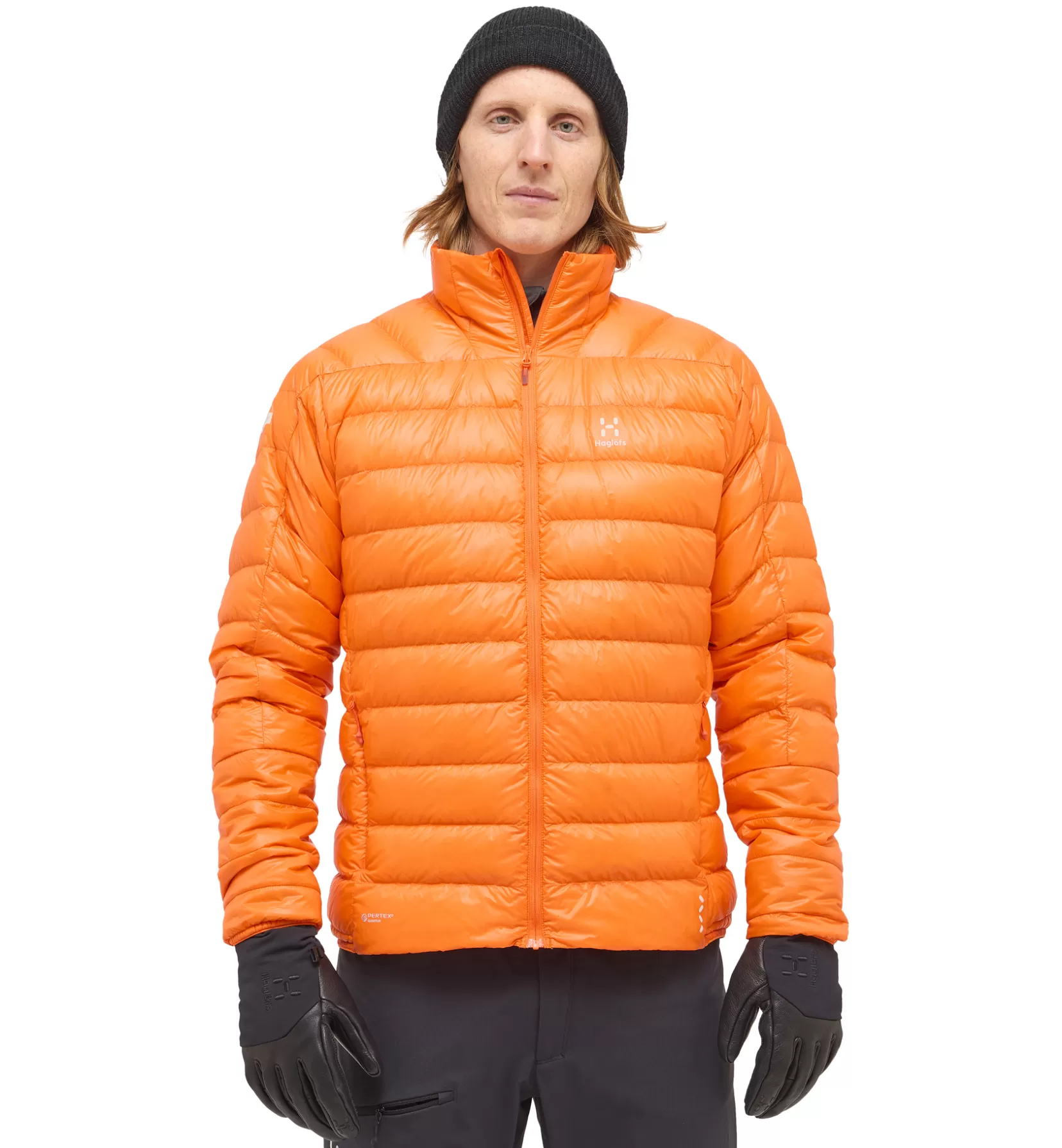 Shop Haglöfs L.I.M Down Jacket Men Blaze Orange