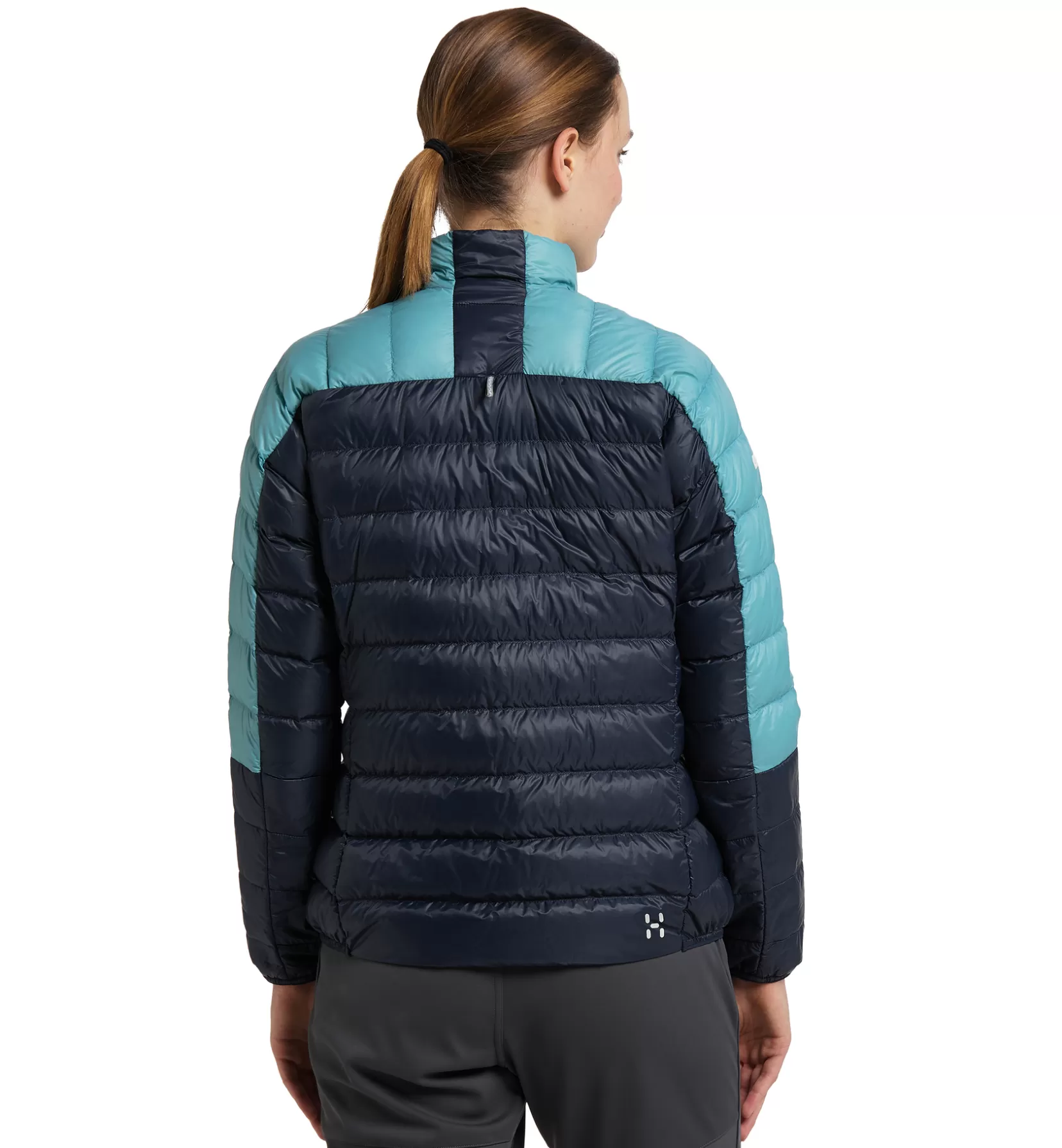 Best Haglöfs L.I.M Down Jacket Women Tarn blue/Frost blue