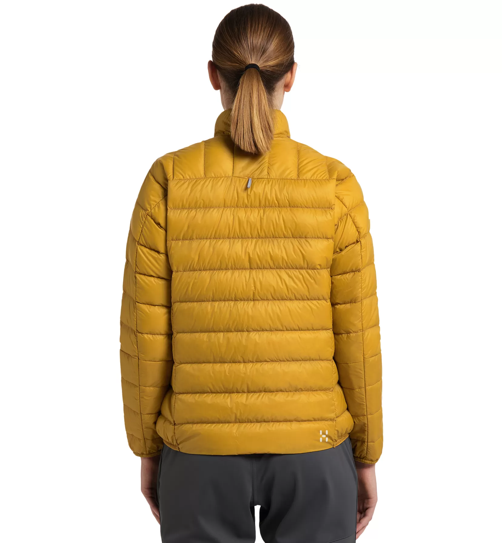 Shop Haglöfs L.I.M Down Jacket Women Autumn Leaves