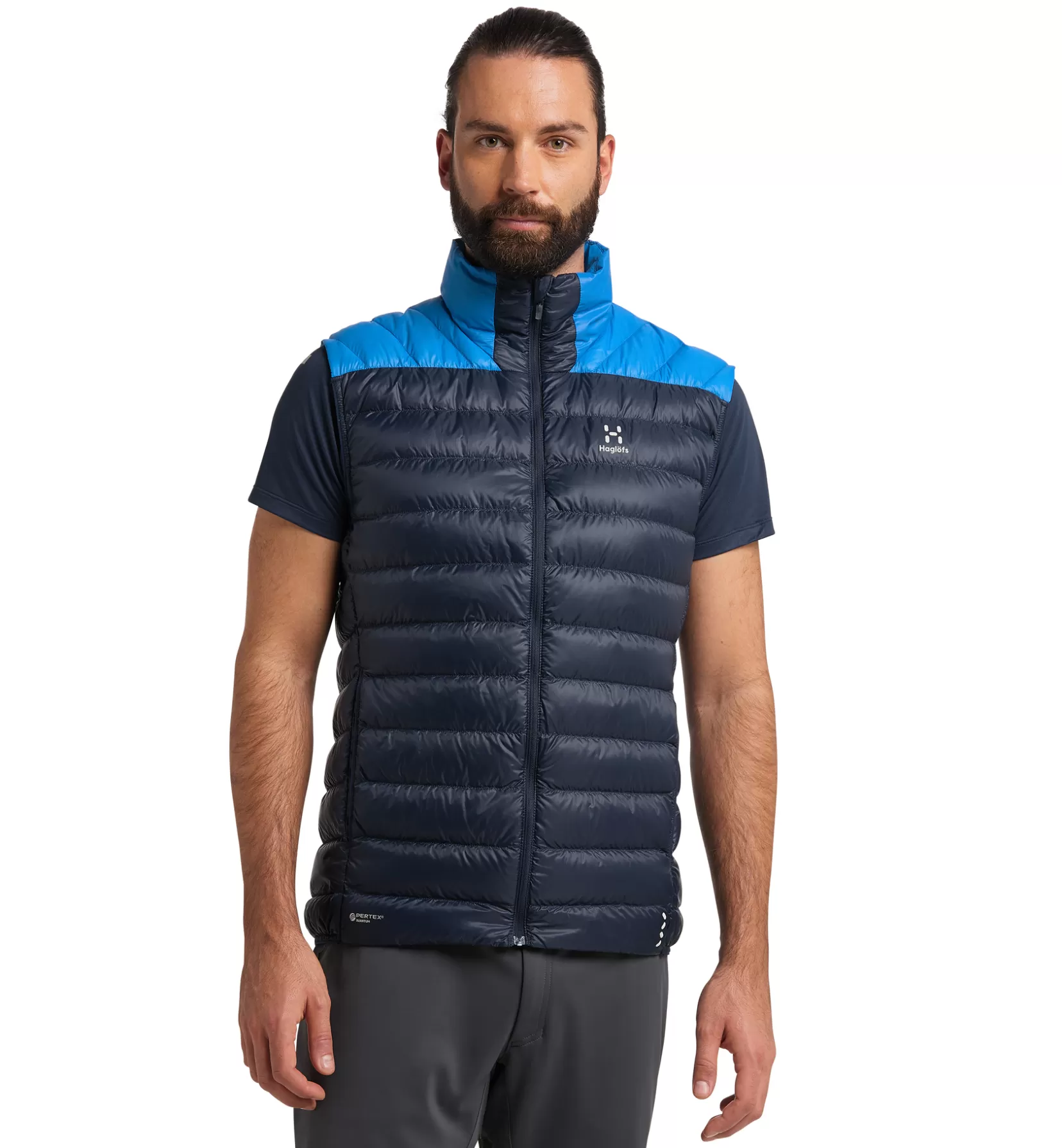 Cheap Haglöfs L.I.M Down Vest Men Tarn blue/Nordic blue