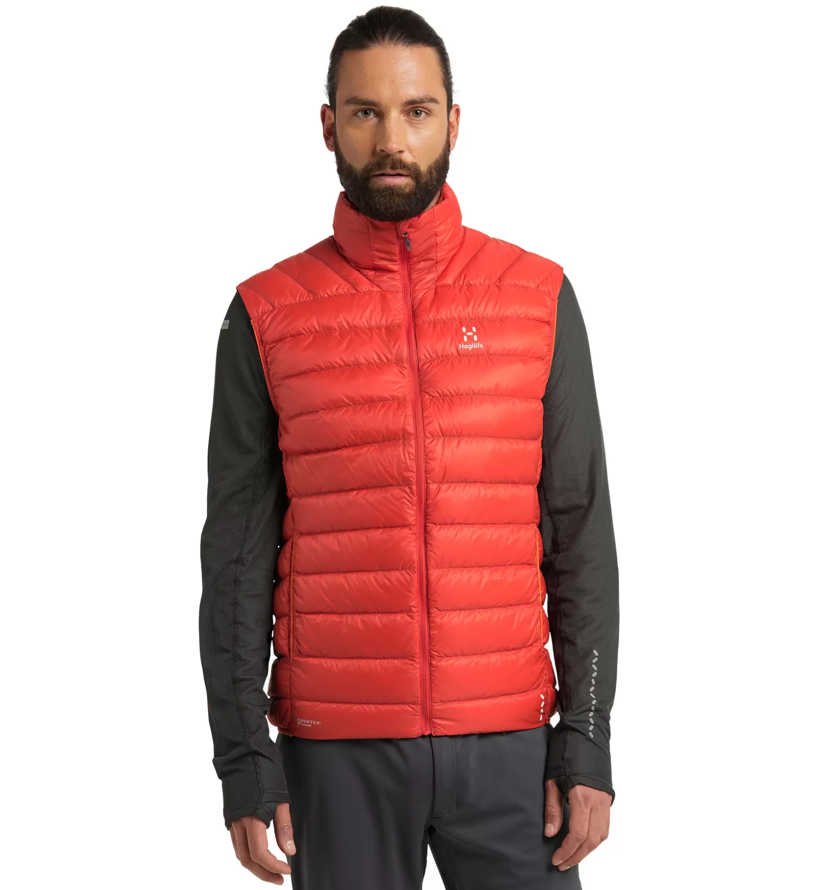 Best Sale Haglöfs L.I.M Down Vest Men Habanero