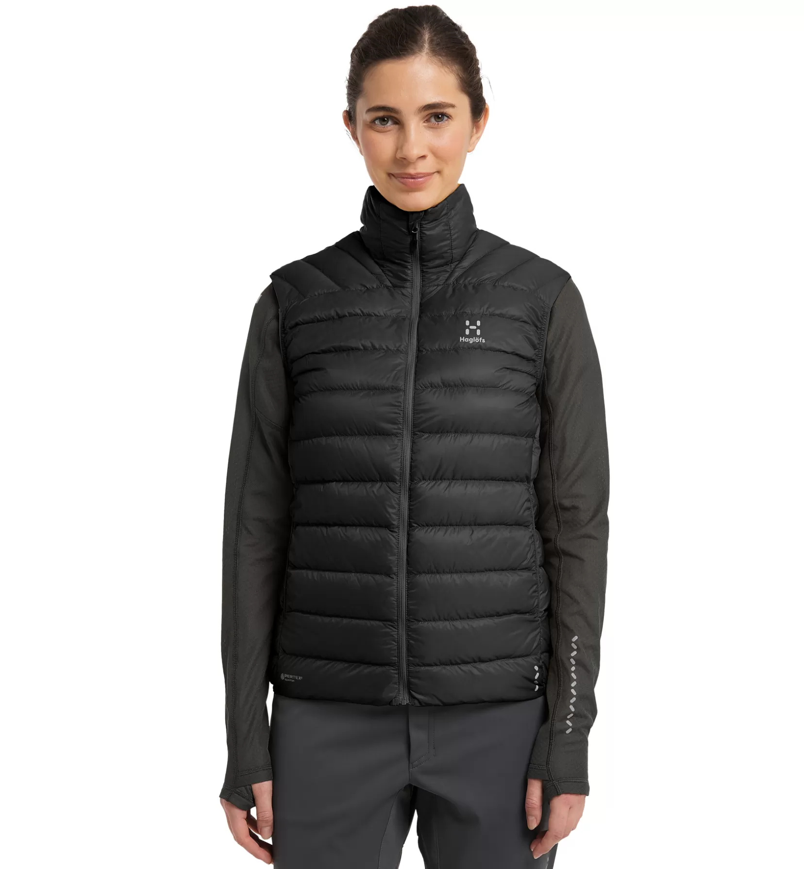Hot Haglöfs L.I.M Down Vest Women True Black
